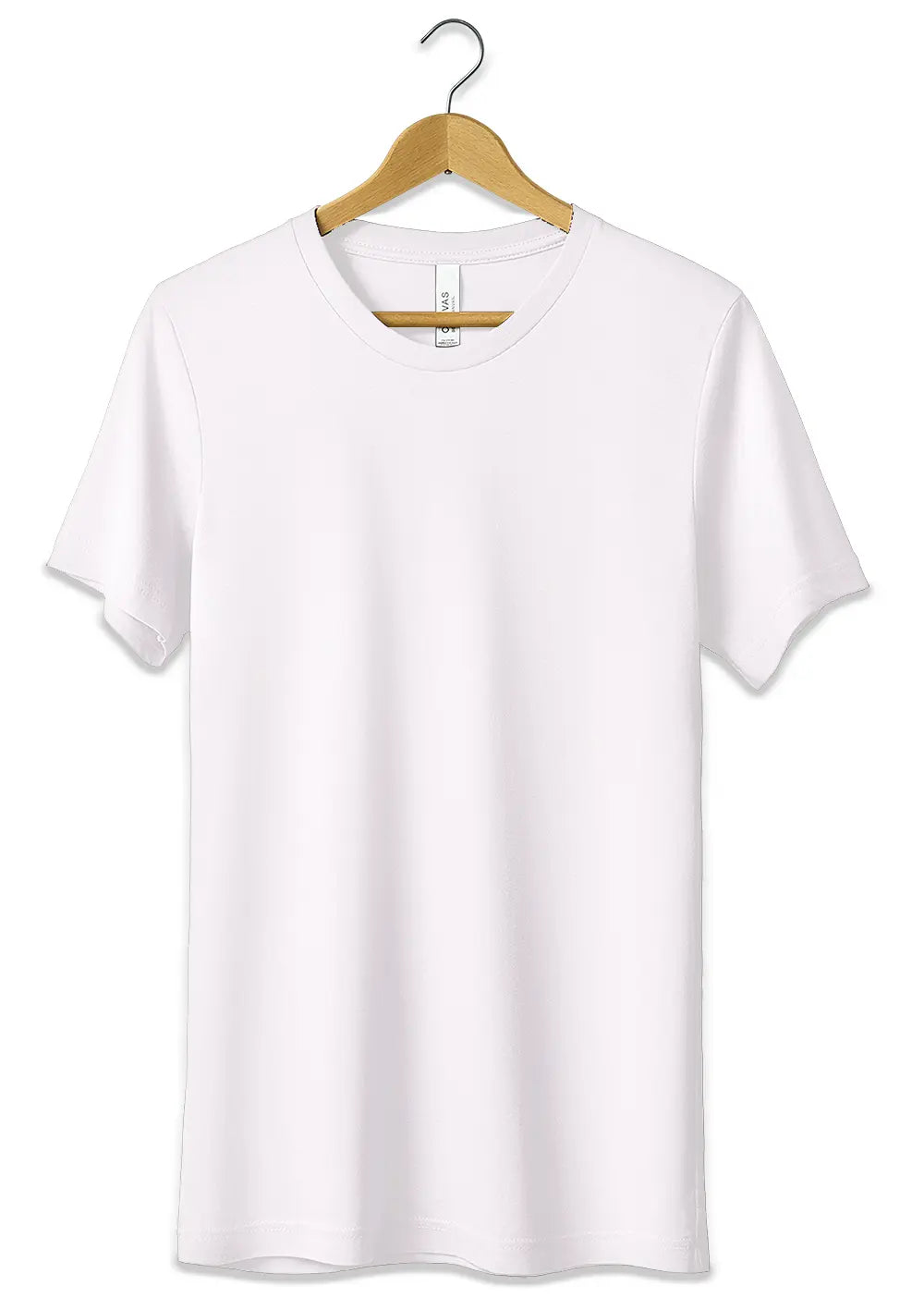 T-Shirt Maglietta Slim Fit Stampa Personalizzata T-Shirt CmrDesignStore S Bianco