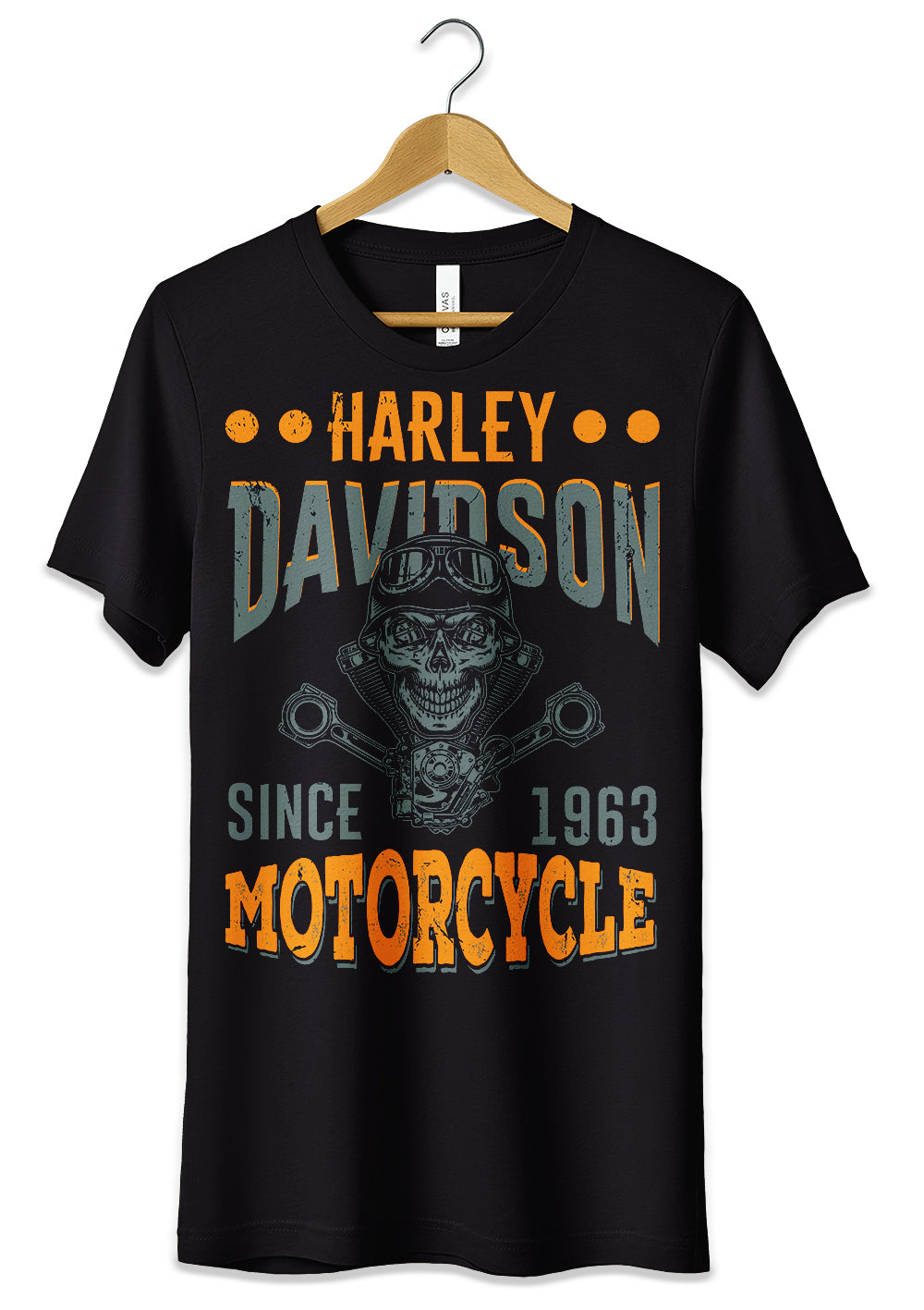 T-Shirt Maglietta Harley Davidson Urban Streetwear Style Unisex T-Shirt CmrDesignStore 3/4 anni Nero