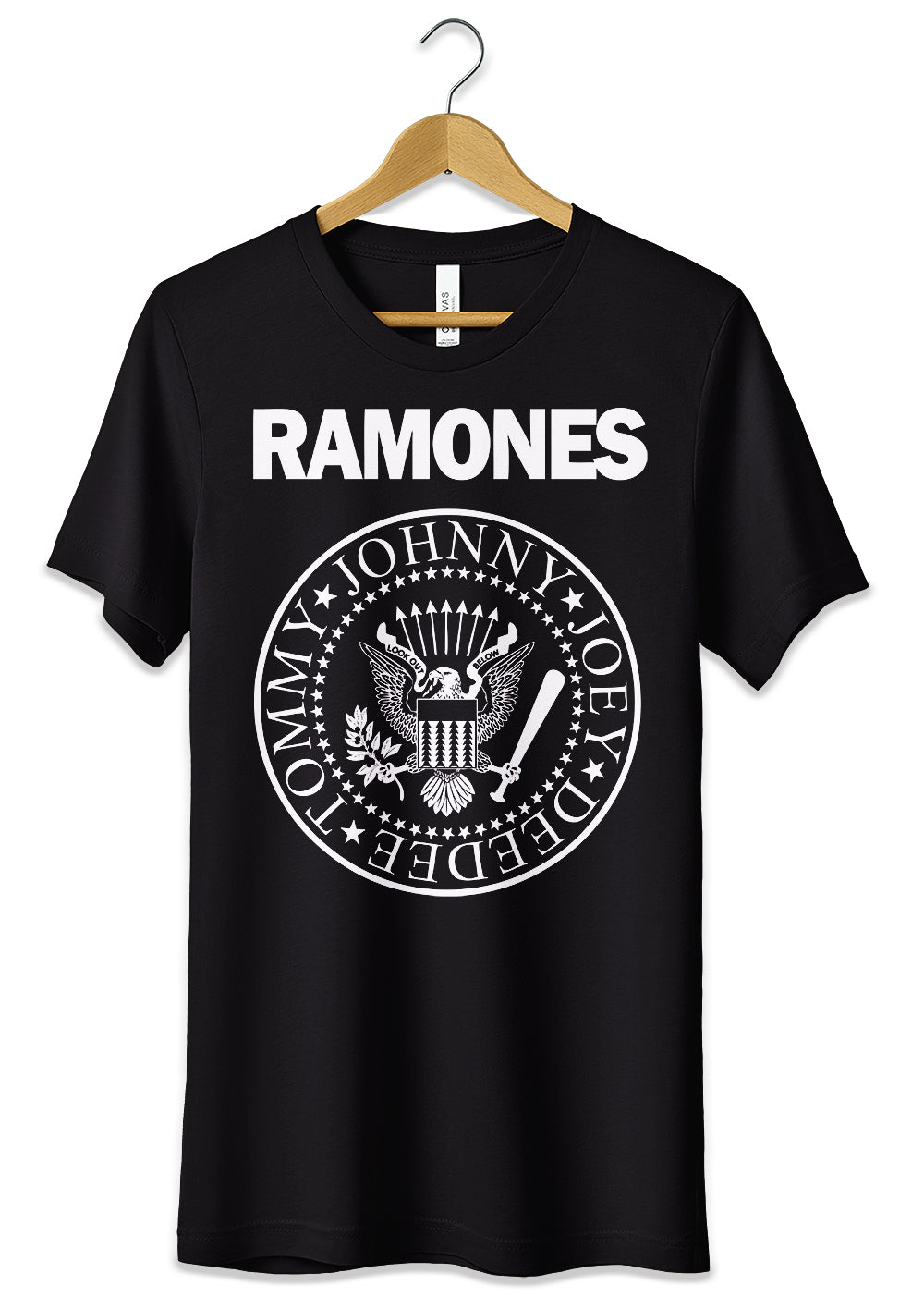 T-Shirt Maglietta The Ramones Punk Rocker T-Shirt CmrDesignStore 3/4 anni Nero