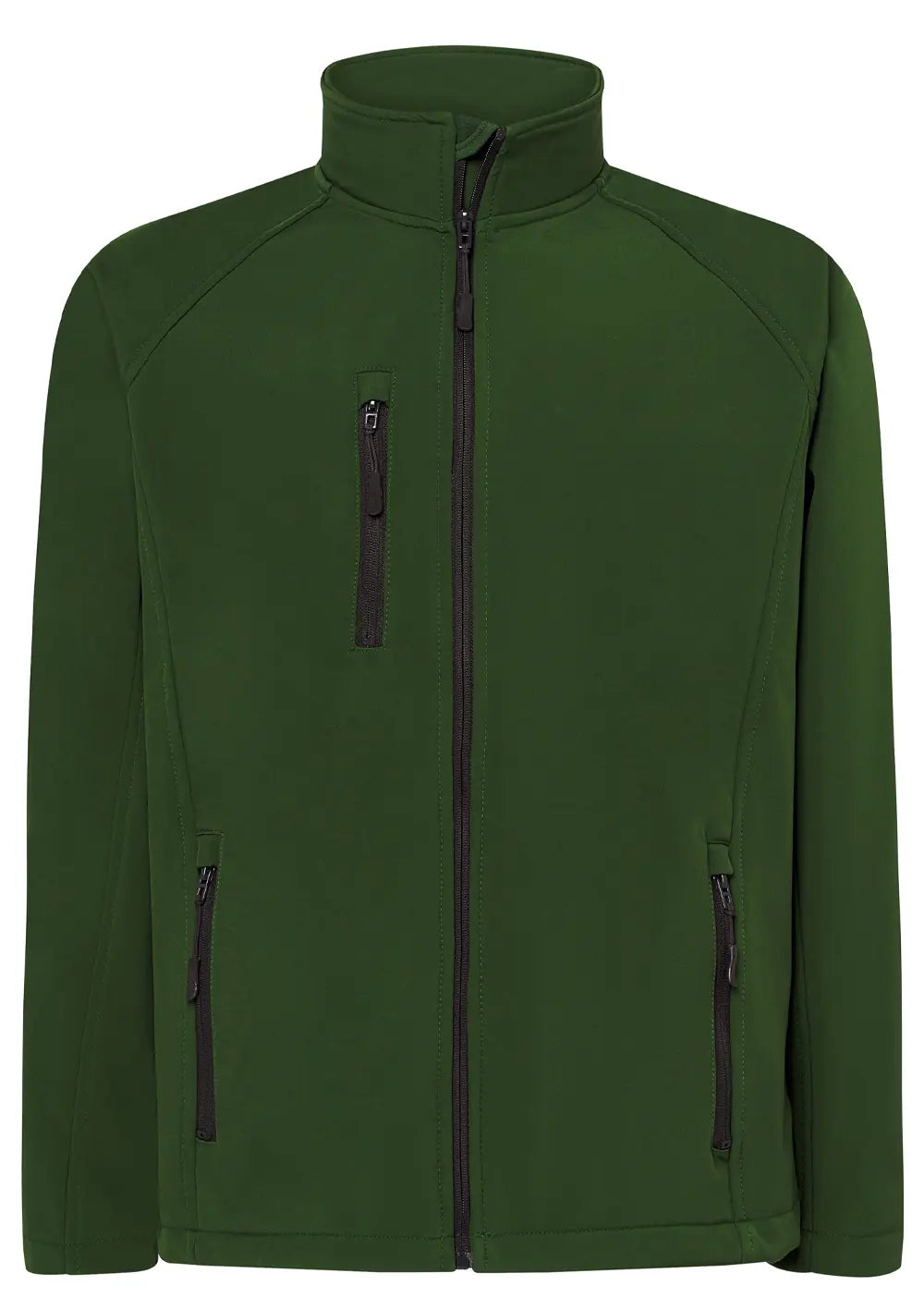 Giacca Softshell da Uomo Personalizzata Lavoro Trekking Giacca CmrDesignStore S Verde Bottiglia