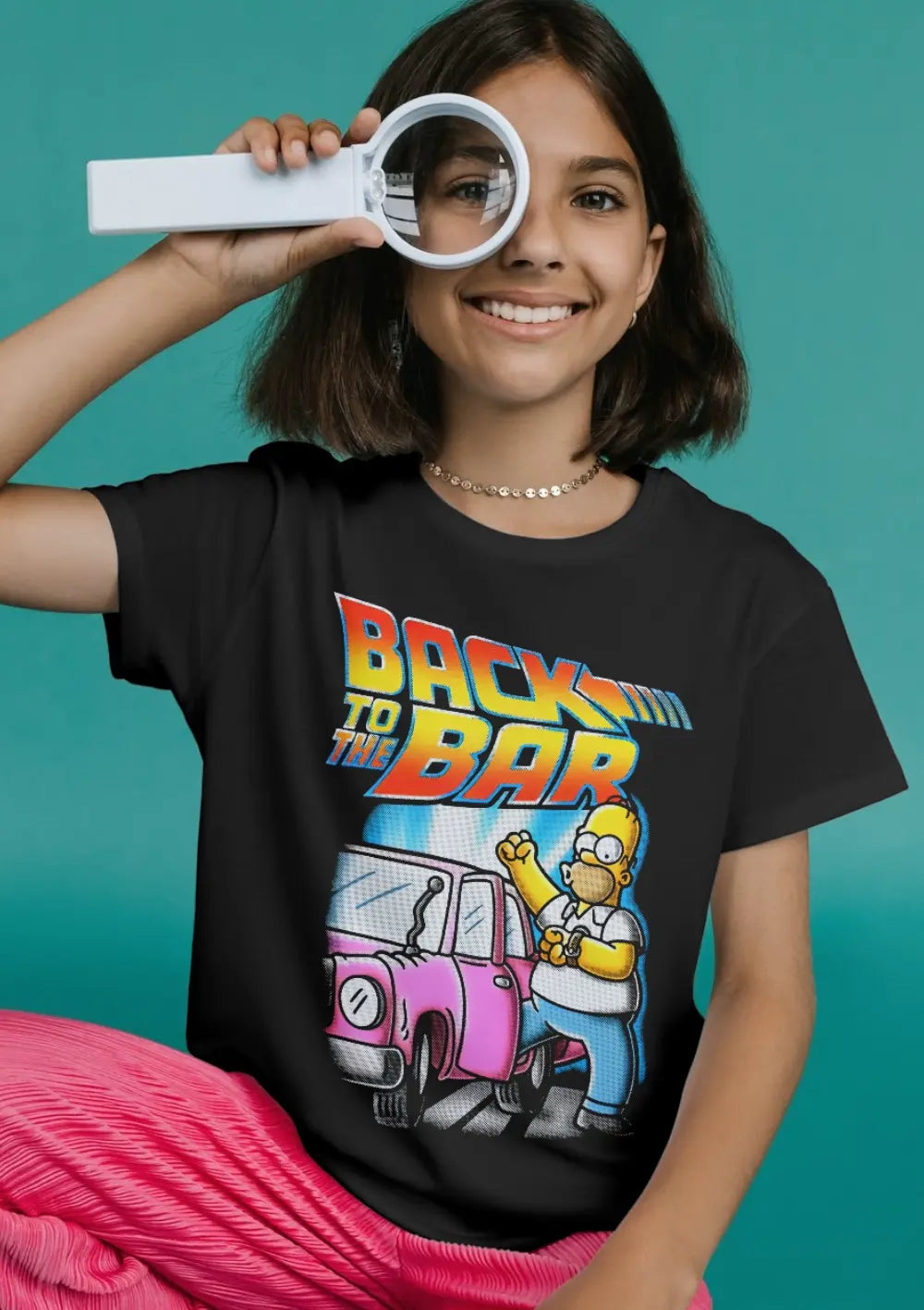 T-Shirt Maglietta Homer Simpson Back to the bar T-Shirt CmrDesignStore