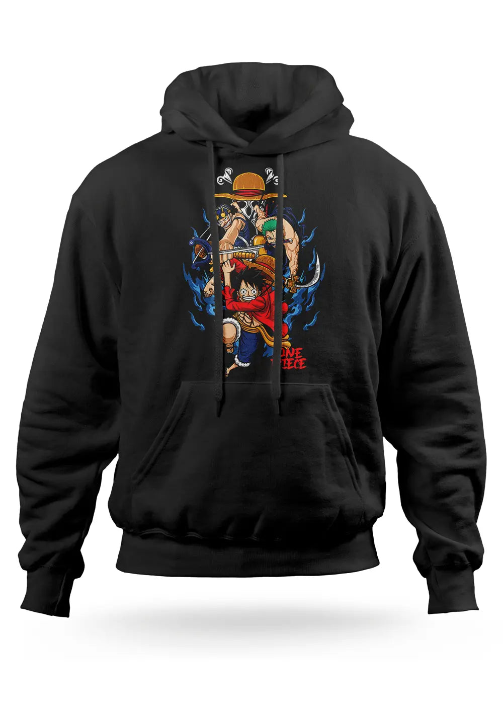 Felpa con cappuccio Luffy Zoro Usop One Piece Felpa CmrDesignStore