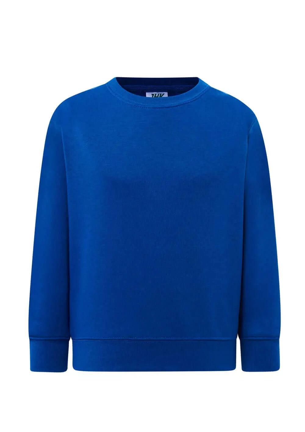 Felpa a Girocollo Bambini Personalizzata Maschio Femmina Felpa CmrDesignStore 1-2 Blu