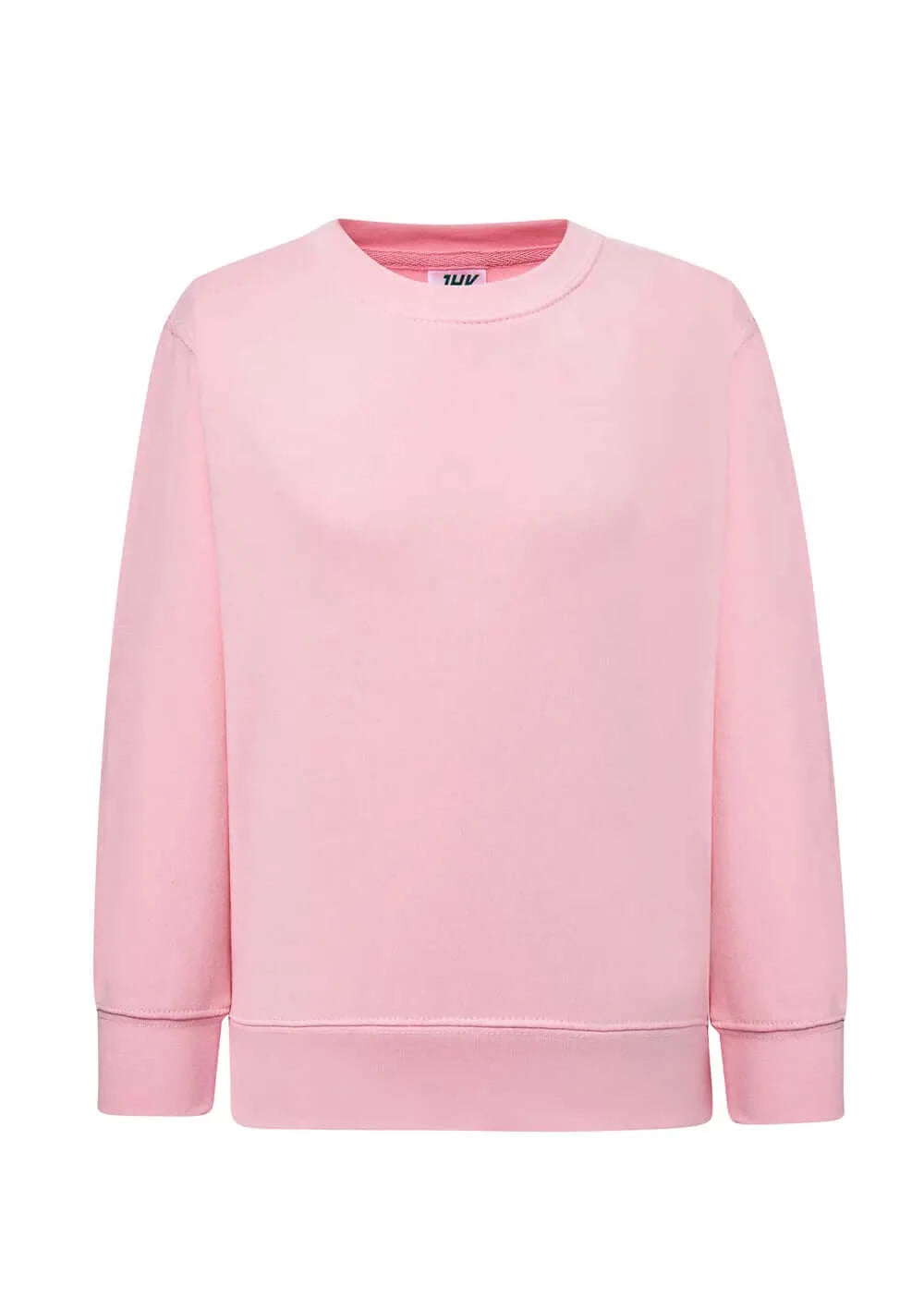 Felpa a Girocollo Bambini Personalizzata Maschio Femmina Felpa CmrDesignStore 1-2 Rosa