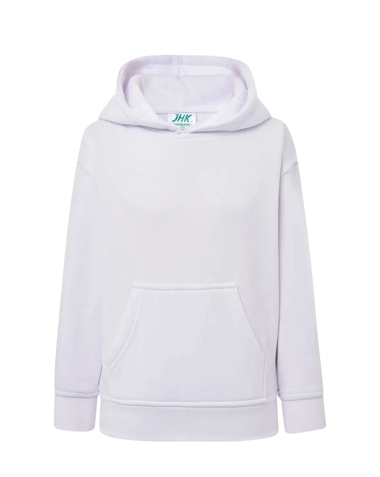 Felpa con Cappuccio Bambini Personalizzata Maschio Femmina Felpa CmrDesignStore 1-2 Bianca