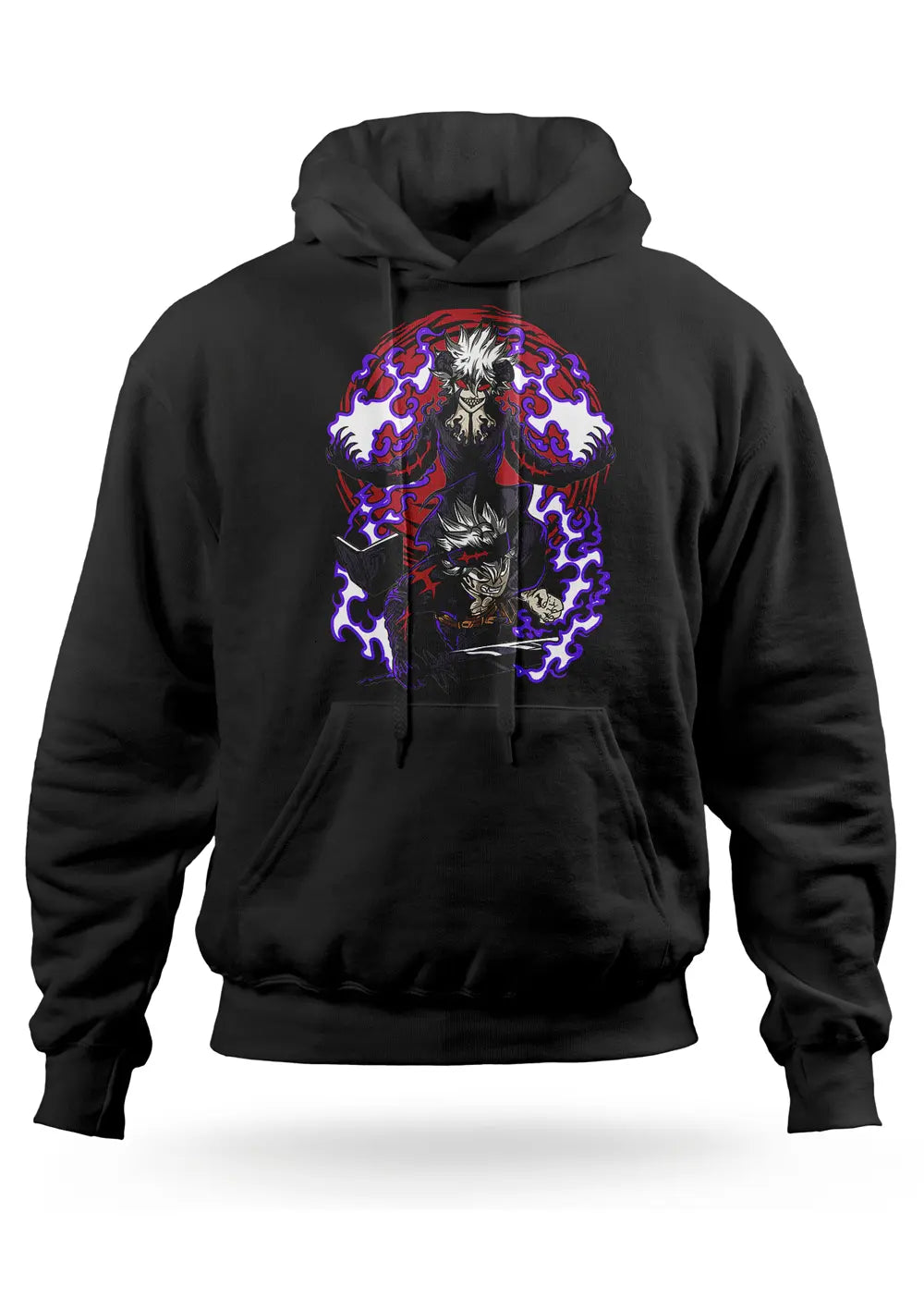 Felpa Devil Union Black Clover Anime con Cappuccio Felpa CmrDesignStore