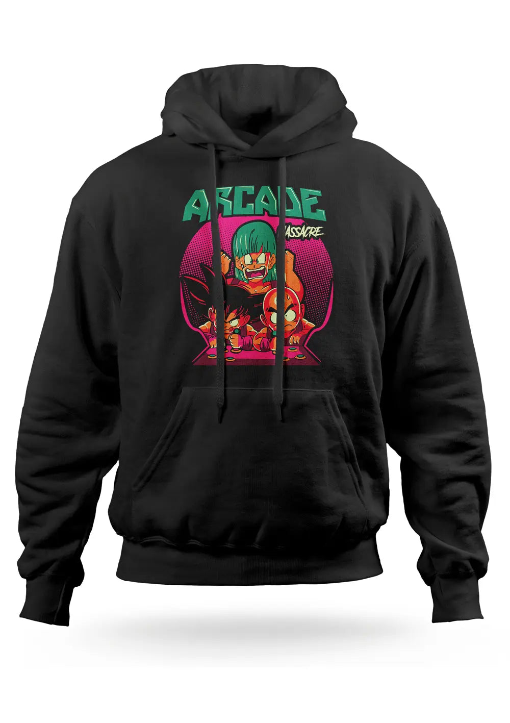 Felpa con cappuccio Bulma Goku Crilin Dragon Ball Anime Felpa CmrDesignStore