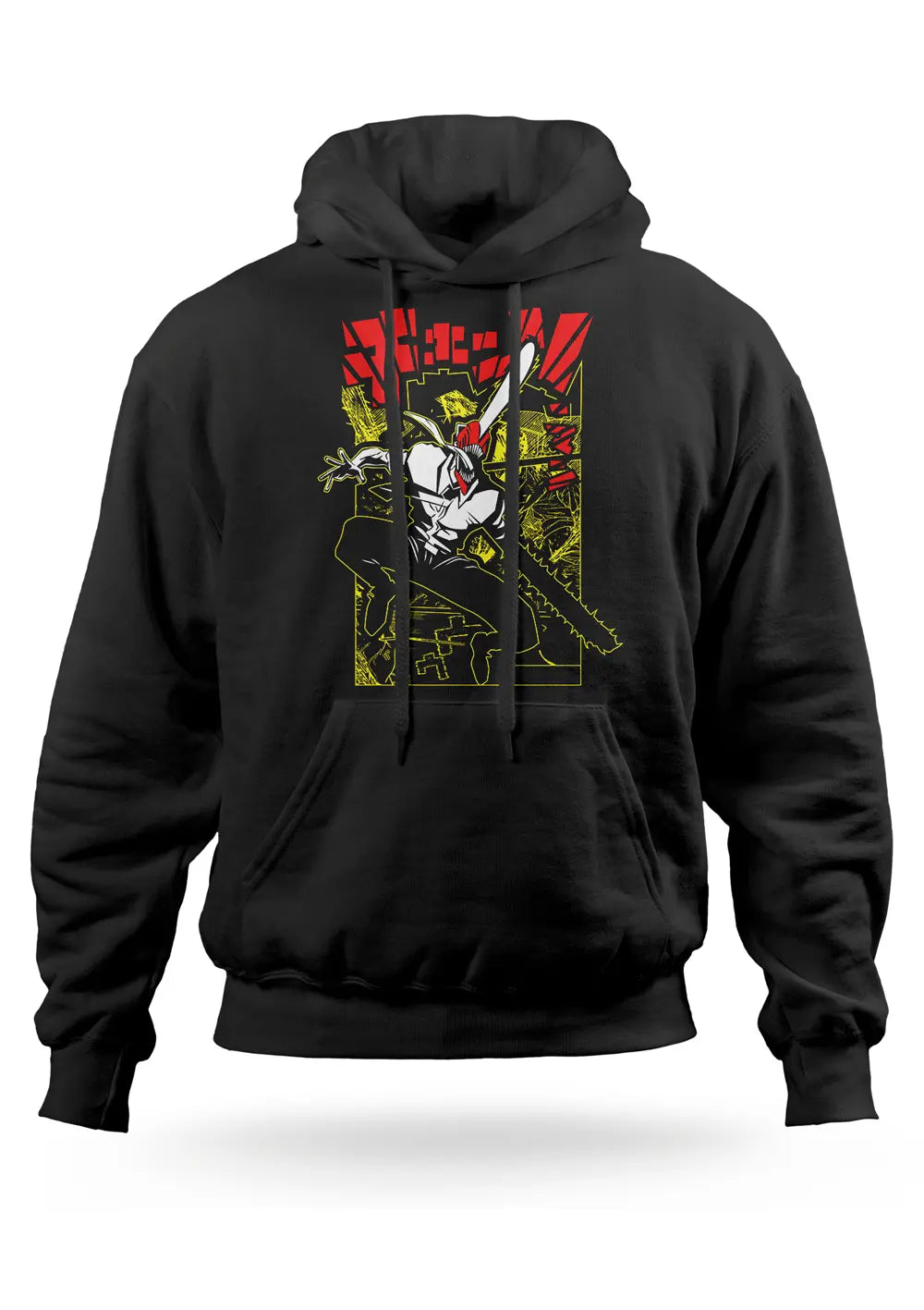 Felpa con Cappuccio Chainsaw Man Anime Felpa CmrDesignStore