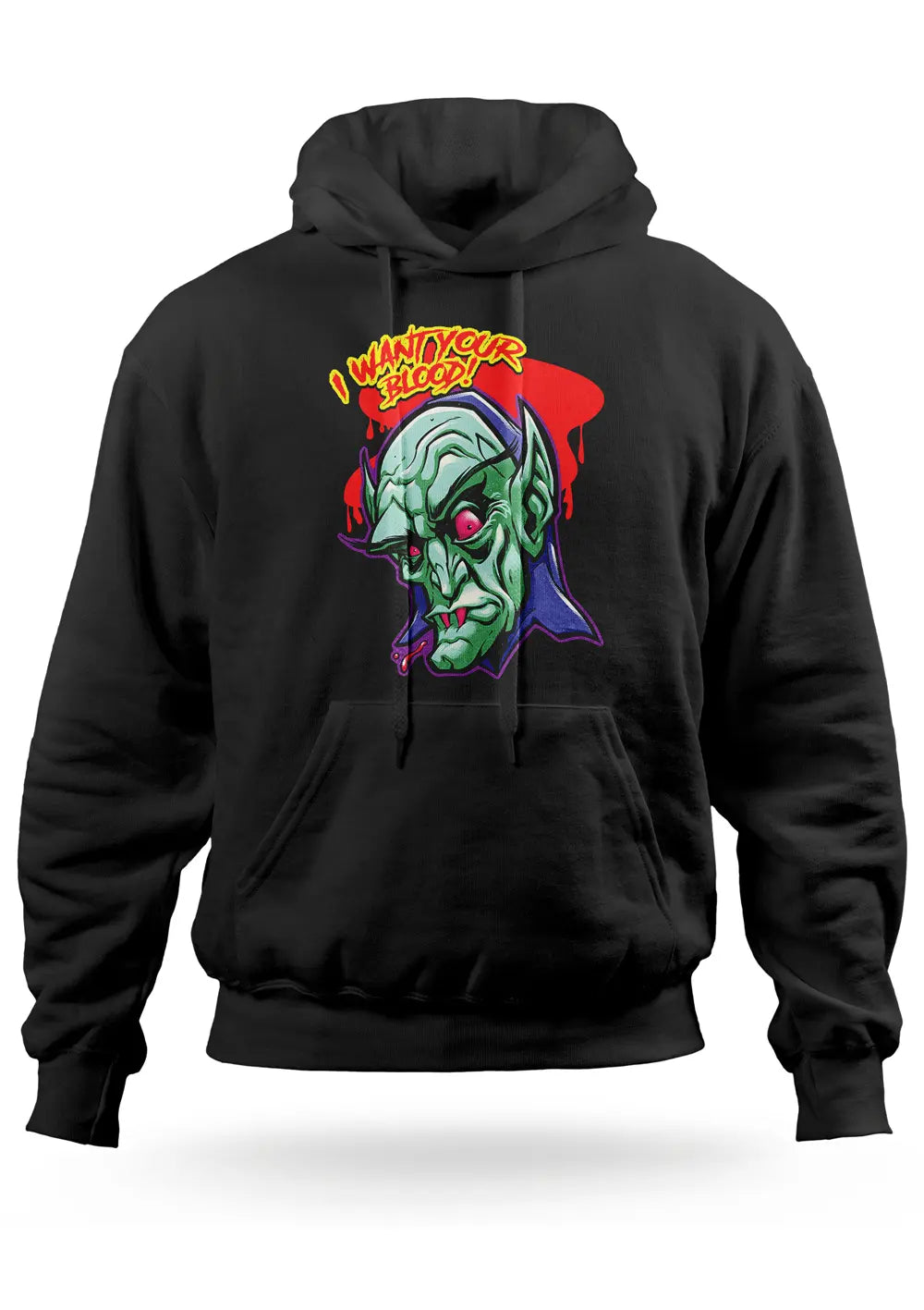 Felpa con cappuccio Conte Dracula Pop Culture Felpa CmrDesignStore