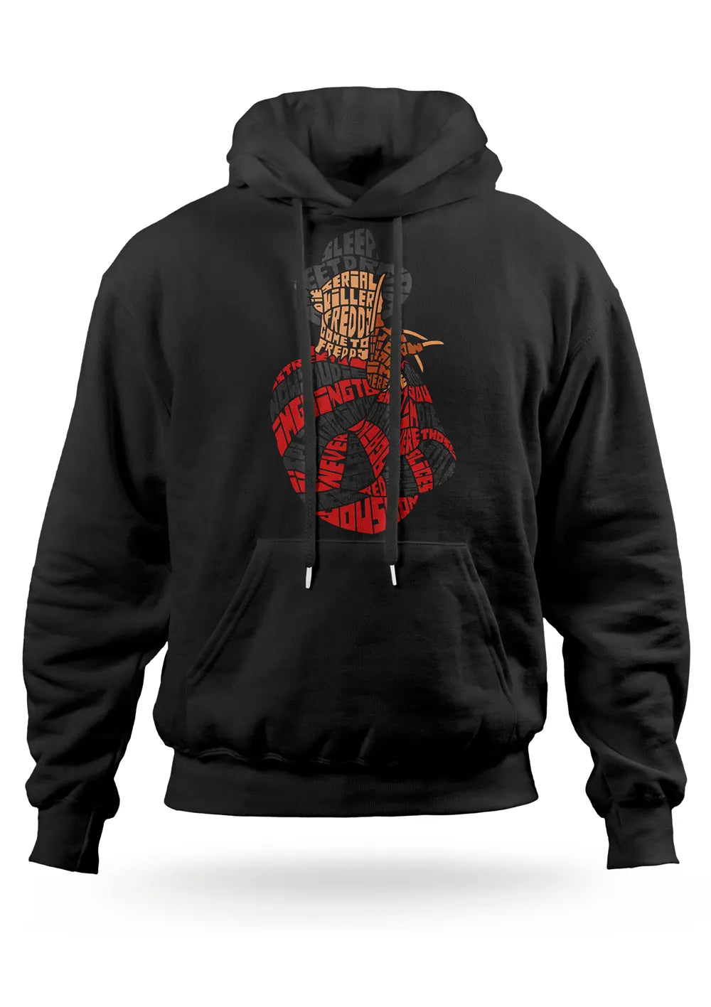 Felpa con Cappuccio Nightmare Freddy Krueger Fans Horror Felpa CmrDesignStore