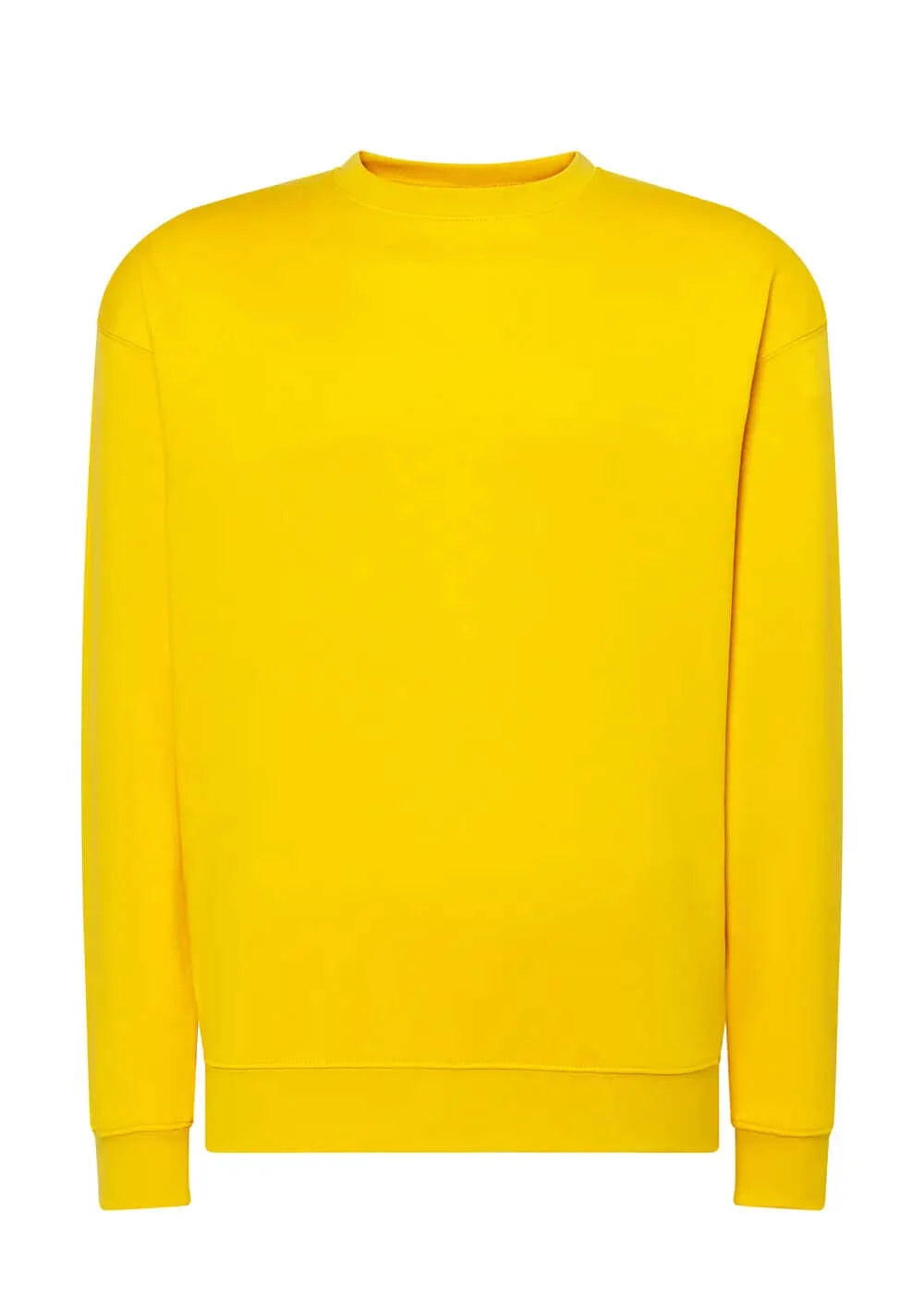 Felpa a Girocollo Personalizzata Con Stampa Fronte e Retro Felpa CmrDesignStore S Giallo