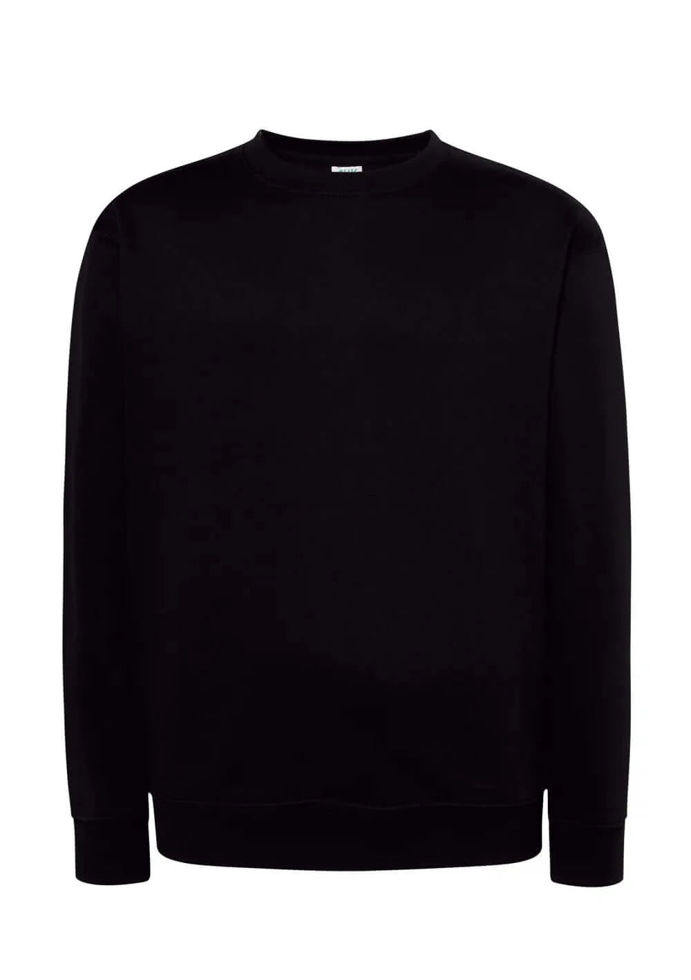 Felpa a Girocollo Personalizzata Con Stampa Fronte e Retro Felpa CmrDesignStore S Nero