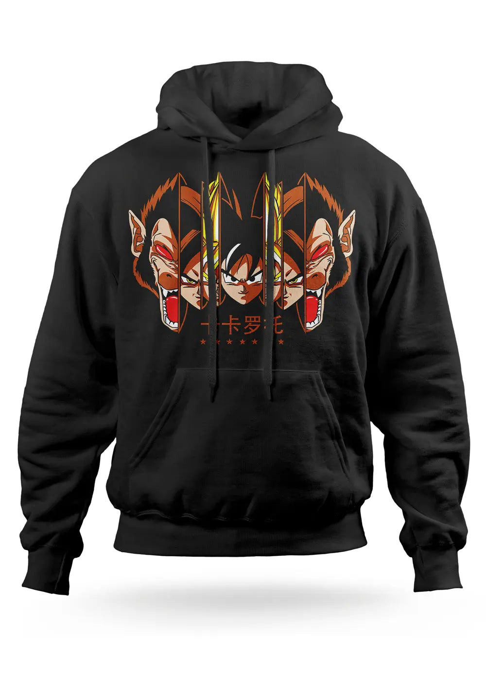 Felpa con Cappuccio Goku Evolution Super Sayan Dragon Ball Anime Felpa CmrDesignStore