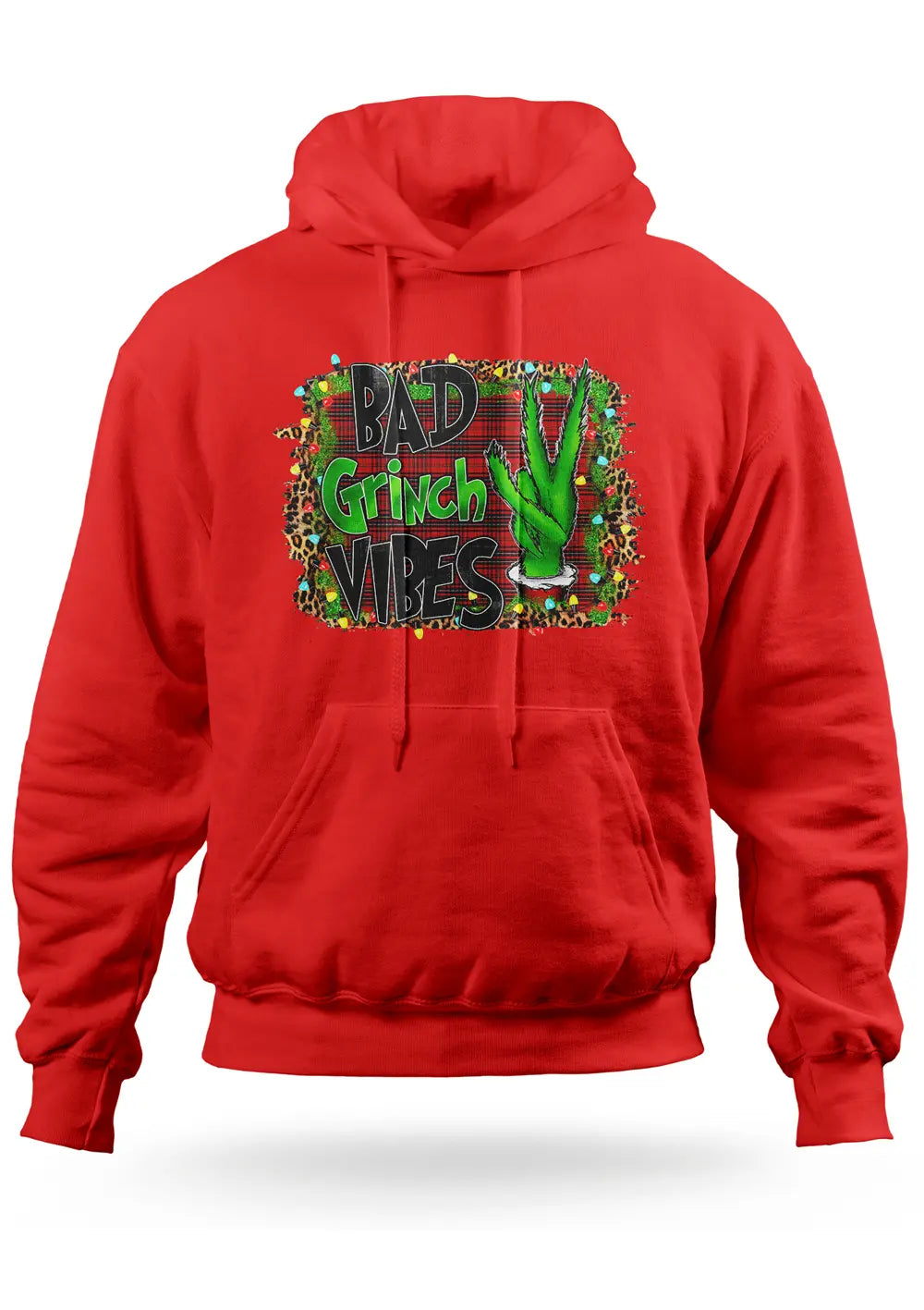 Felpa con Cappuccio il Grinch Christmass Style Felpa CmrDesignStore
