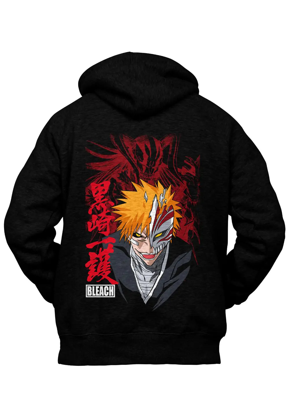 Felpa con Cappuccio Retro Bleach Vanguard Anime Felpa CmrDesignStore