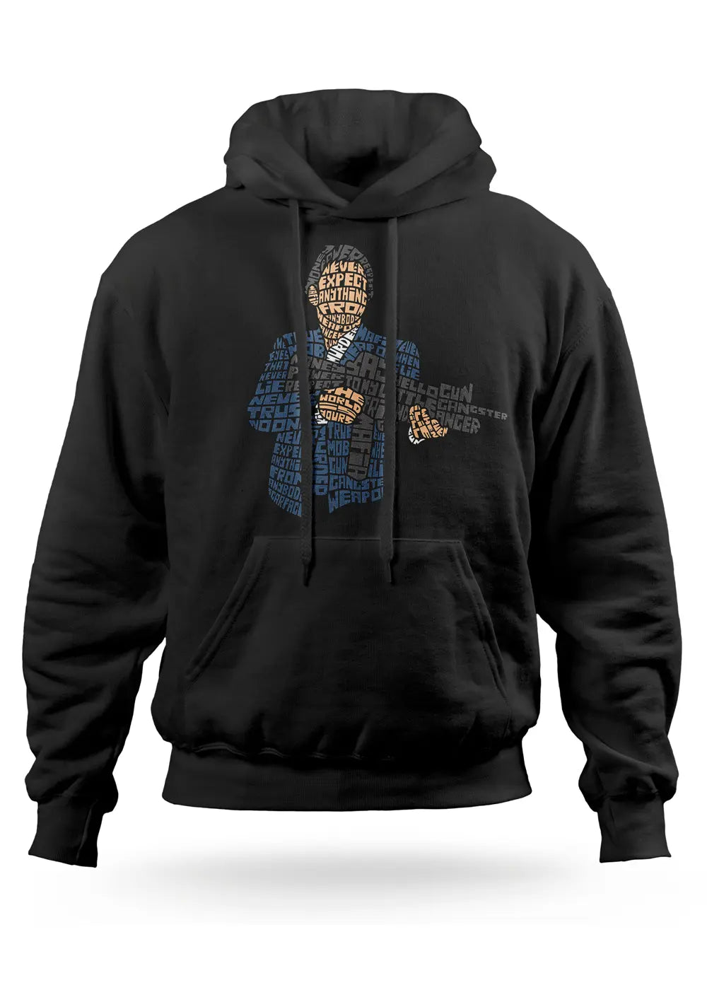 Felpa con Cappuccio Tony Montana Scarface Film Cult Felpa CmrDesignStore