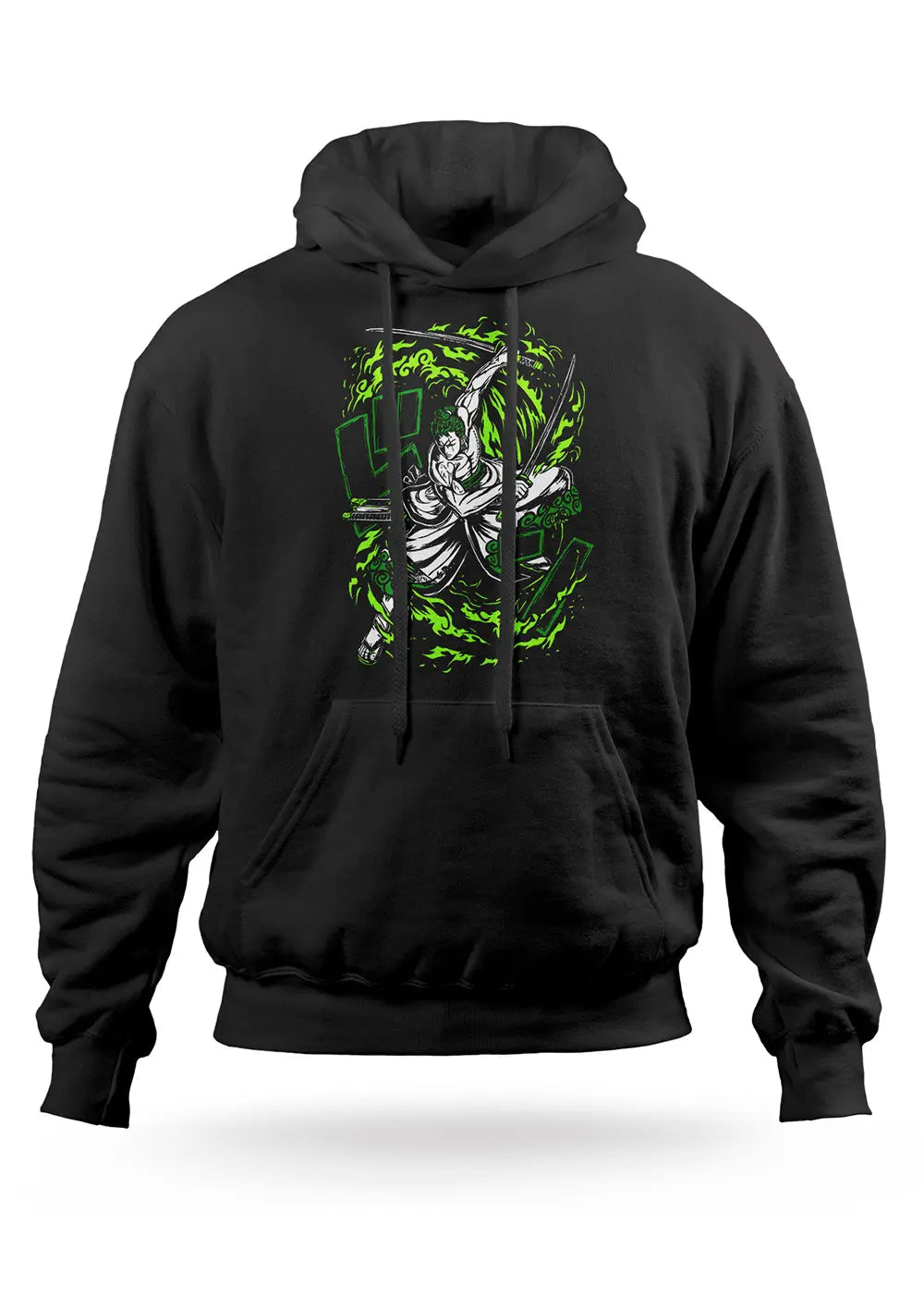 Felpa con cappuccio Zoro One Piece Anime Felpa CmrDesignStore