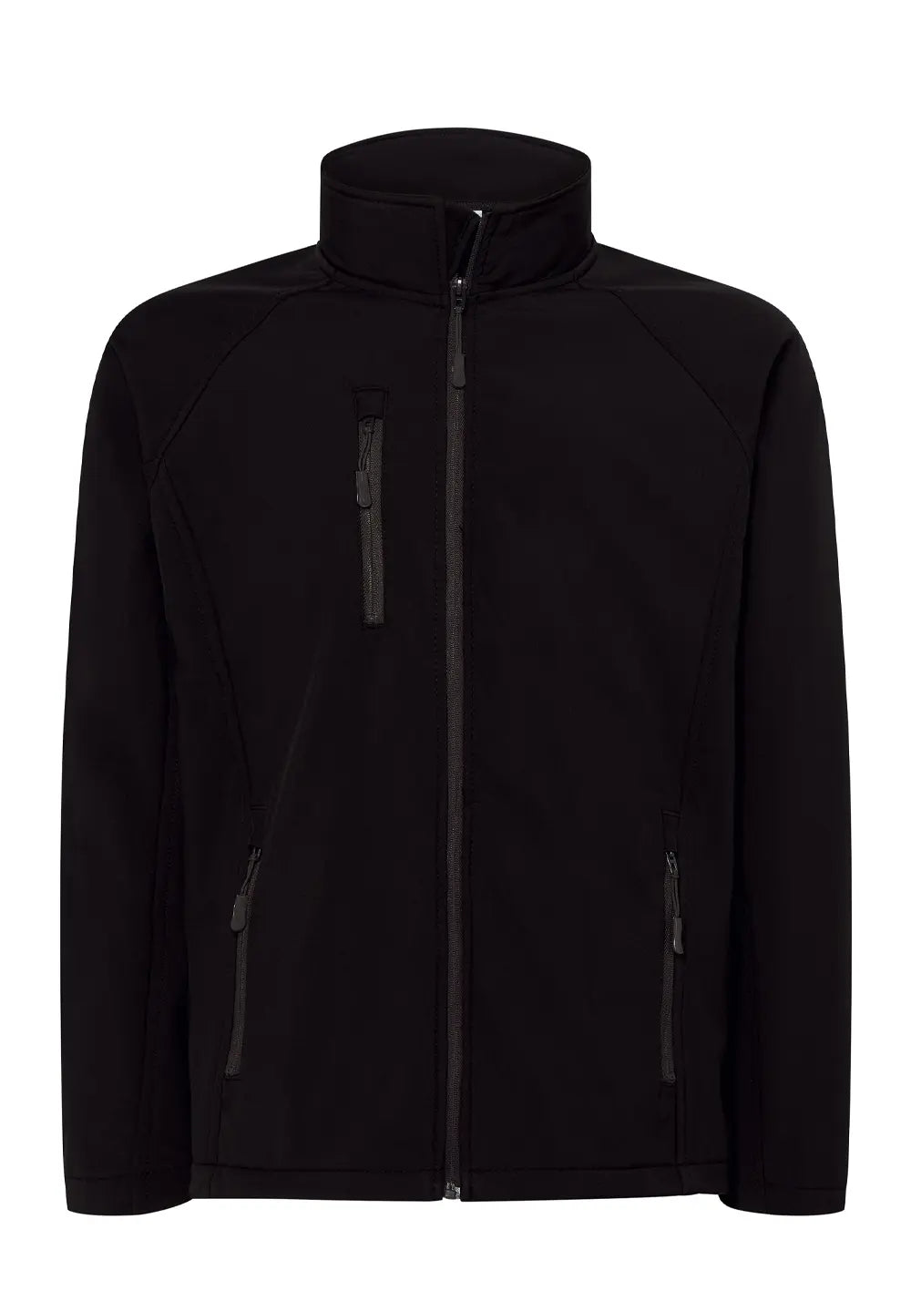 Giacca Softshell da Uomo Personalizzata Lavoro Trekking Giacca CmrDesignStore S Nero