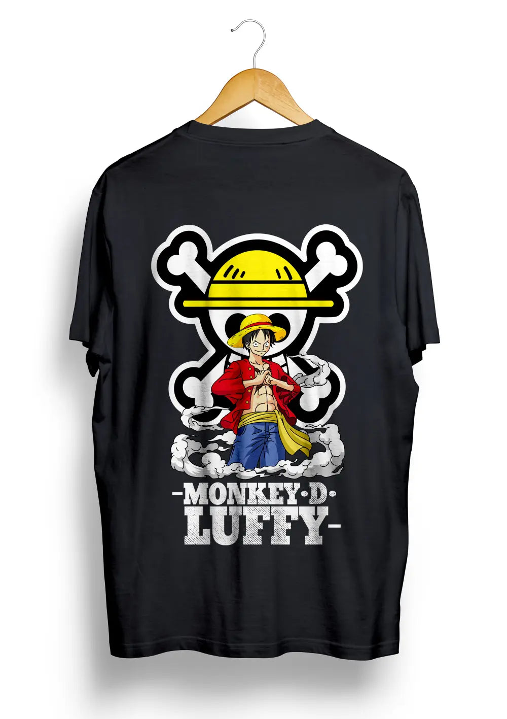 T-Shirt Maglietta Anime One Piece Monkey D Luffy Rubber T-Shirt CmrDesignStore 3/4 anni Retro