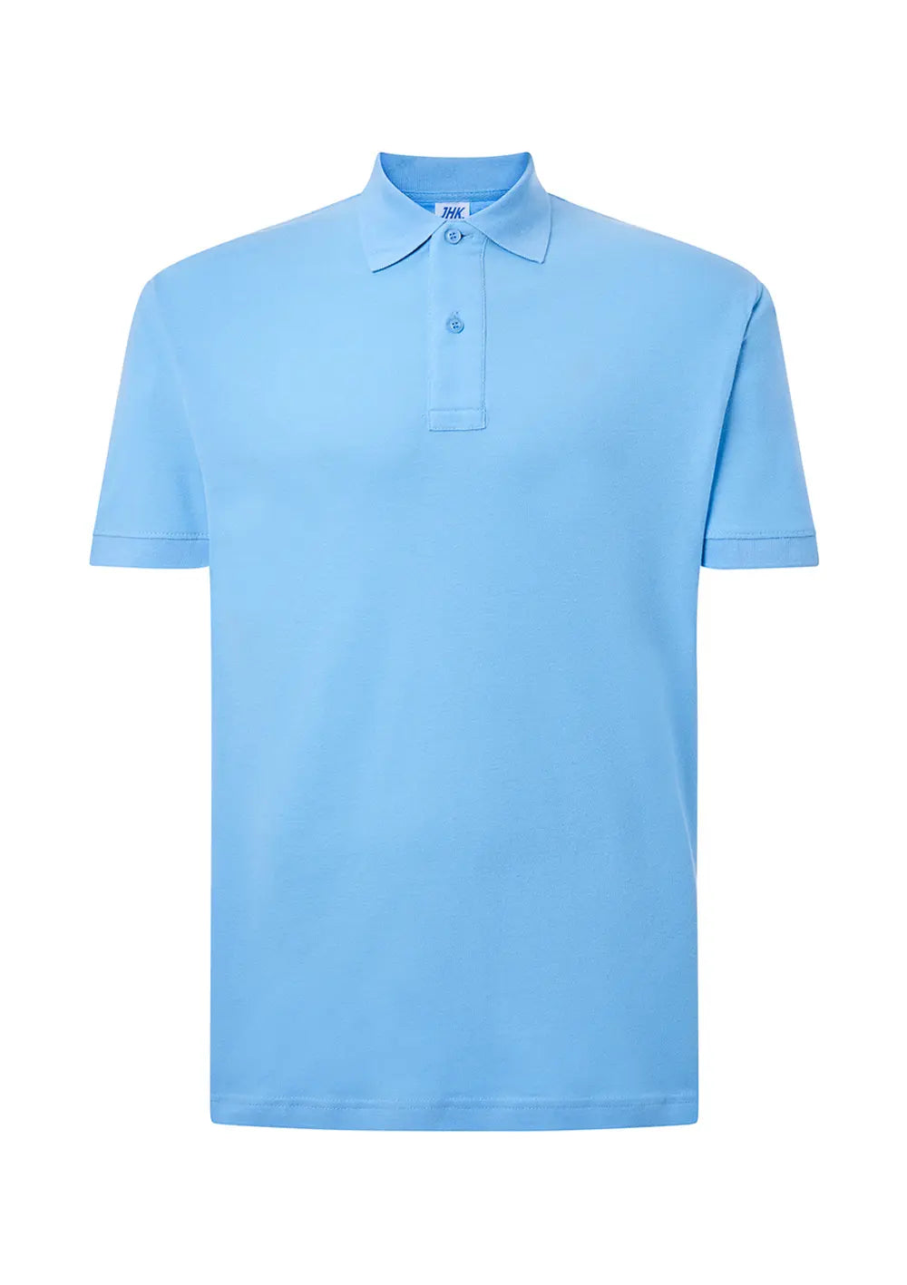 Polo Maniche Corte Personalizzata con Stampa Fronte e Retro Polo CmrDesignStore XS SKY BLU