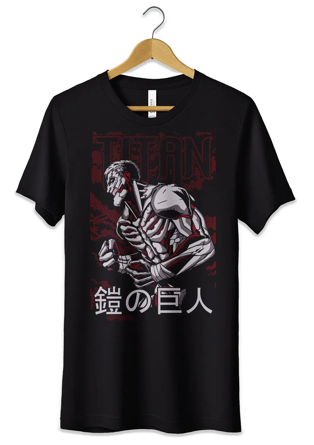 T-Shirt Maglietta Attack on Titan Armored Anime T-Shirt CmrDesignStore