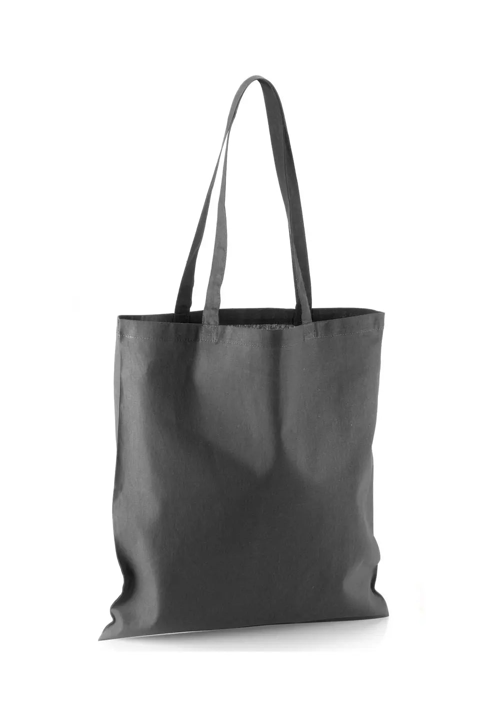 Shopper Personalizzata Borsa con Manici Lunghi in Cotone Shopper CmrDesignStore Kit da 10 pz Nero