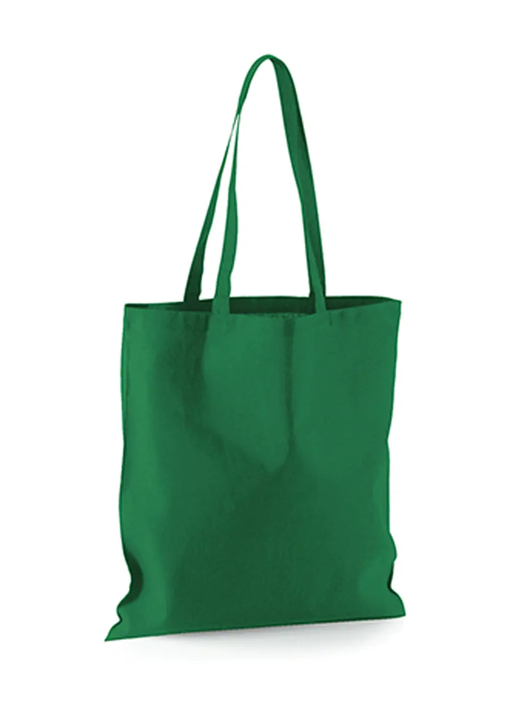 Shopper Personalizzata Borsa con Manici Lunghi in Cotone Shopper CmrDesignStore Kit da 10 pz Verde