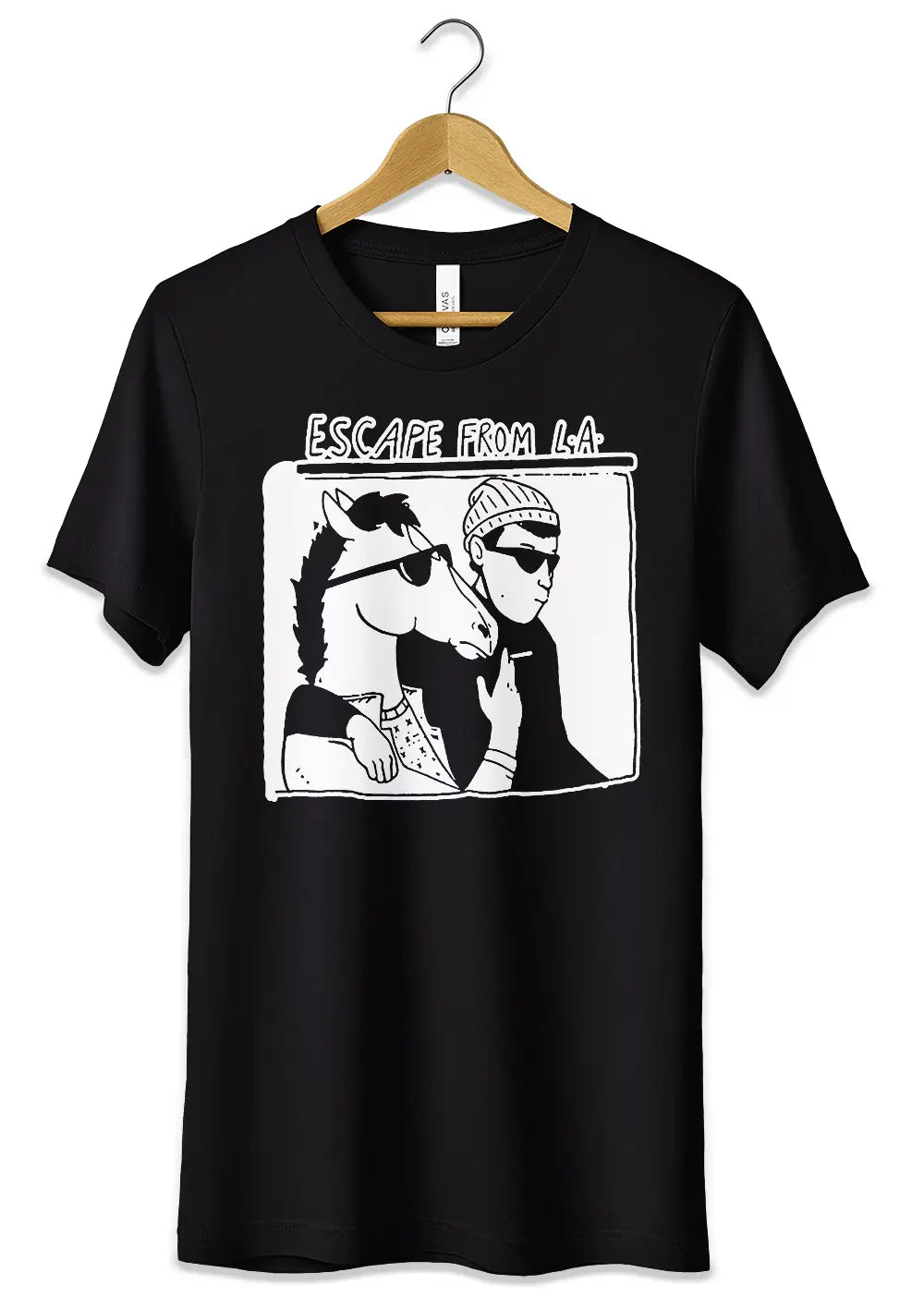 T-Shirt Maglietta Bojack Horseman Escape From L.A. T-Shirt CmrDesignStore