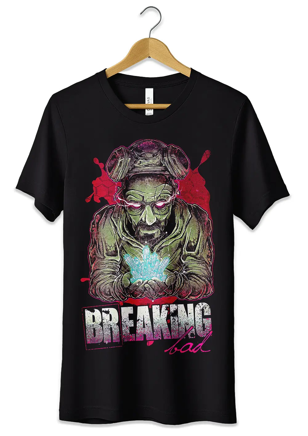 T-Shirt Maglietta Breaking Bad Heisenberg Serie TV T-Shirt CmrDesignStore
