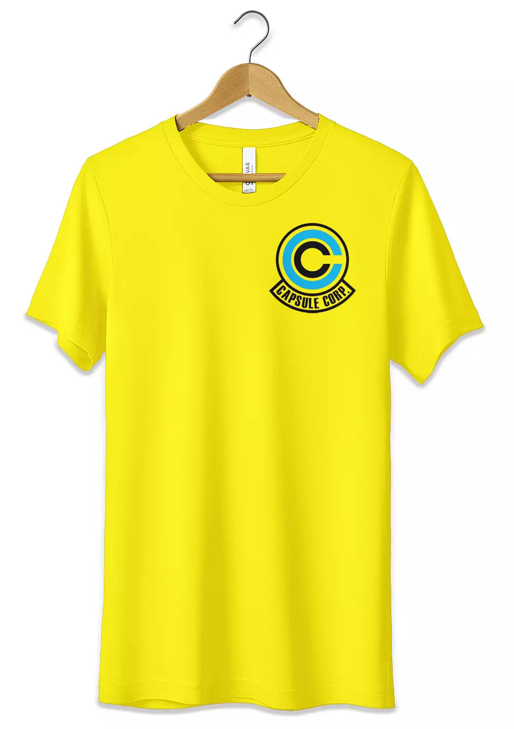 T-Shirt Maglietta Capsule Corp Bulma Dragon Ball T-Shirt CmrDesignStore 3/4 anni Giallo