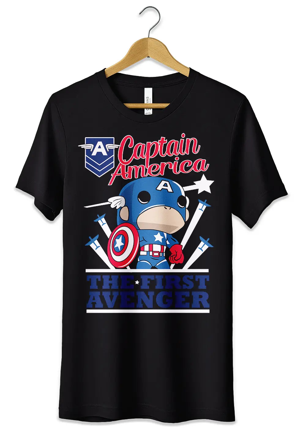 T-Shirt Maglietta Captain America Avengers T-Shirt CmrDesignStore