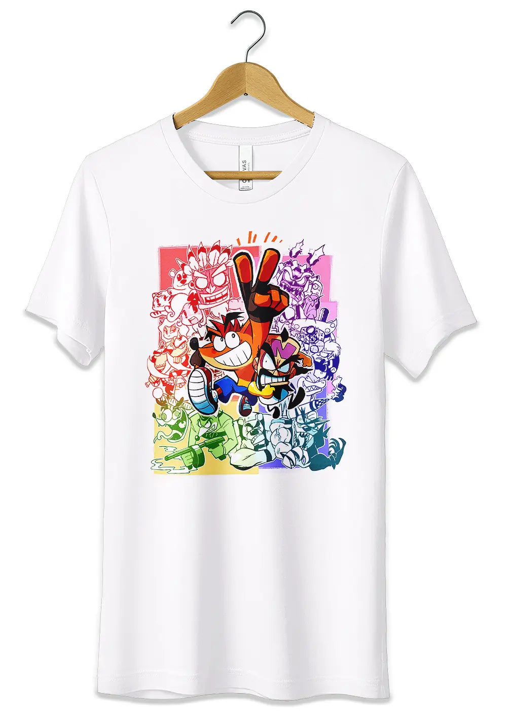 T-Shirt Maglietta Crash Bandicoot 4 Videogames T-Shirt CmrDesignStore
