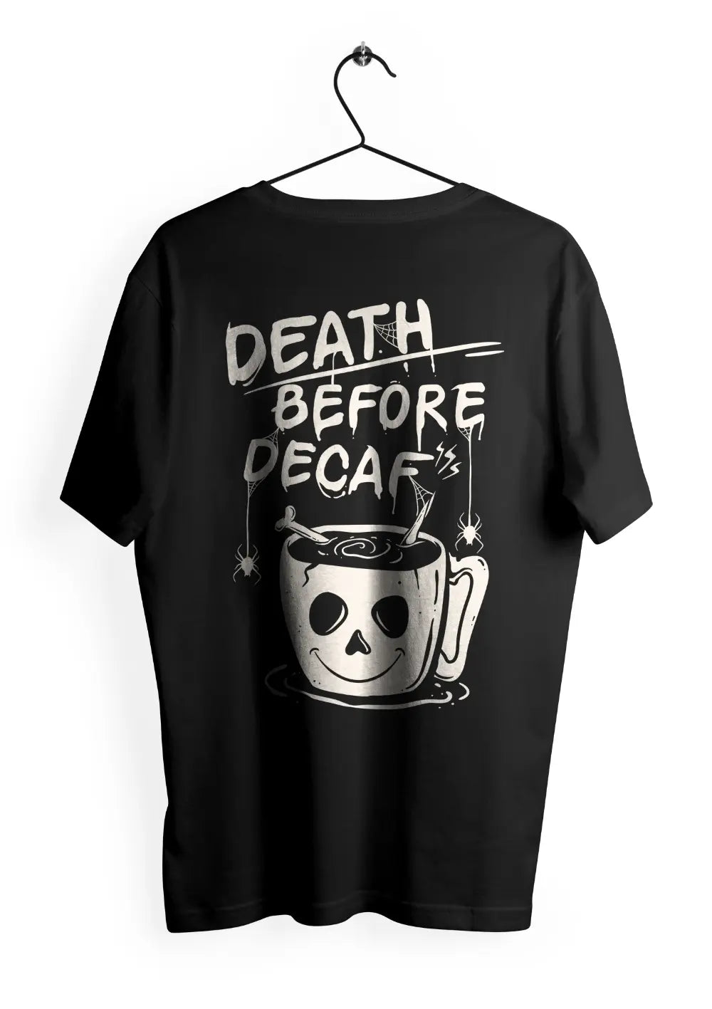 T-Shirt Maglietta Oversize Coffee Urban Streetwear Style Unisex T-Shirt CmrDesignStore Retro XS