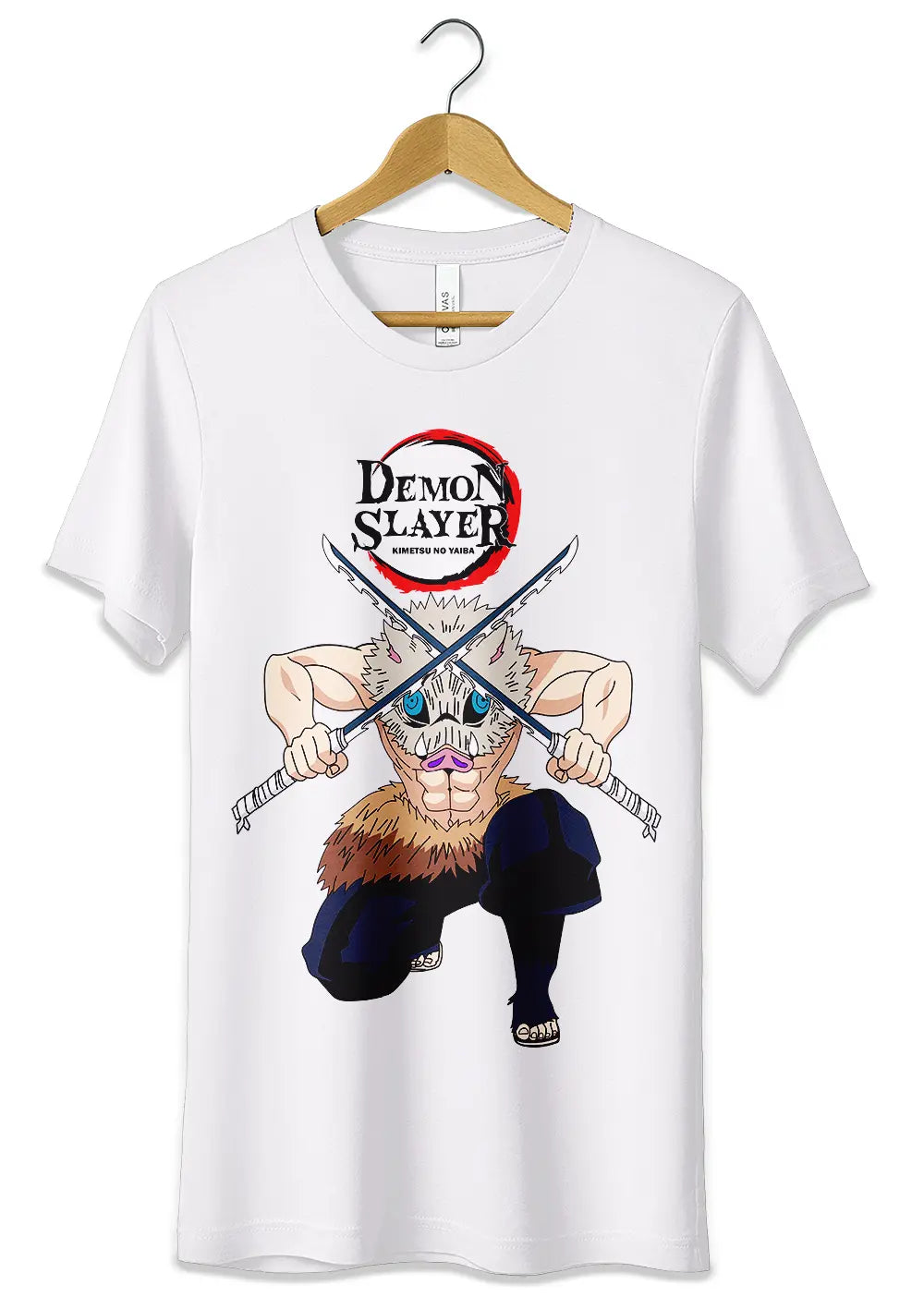 T-Shirt Maglietta Demon Slayer Inosuke T-Shirt CmrDesignStore