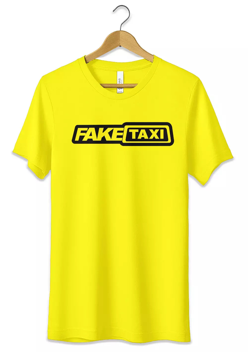 T-Shirt Funny Fake Taxi Maglietta 100% Cotone Idea Regalo T-Shirt CmrDesignStore 3/4 anni Giallo