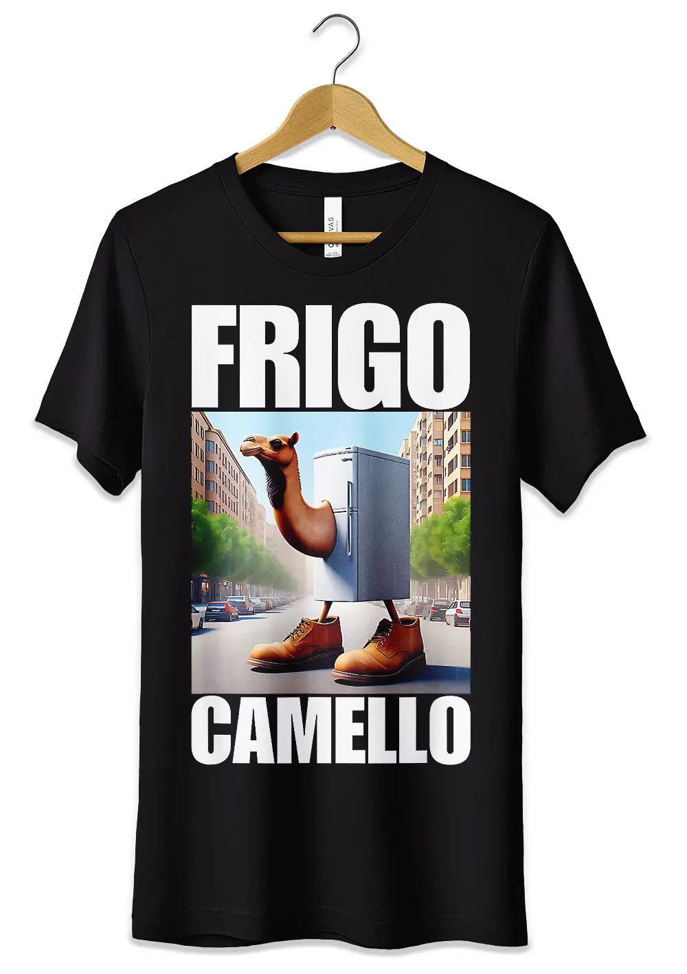 T-Shirt Maglietta Frigo Cammello TikTok Italian Brainrot T-Shirt CmrDesignStore