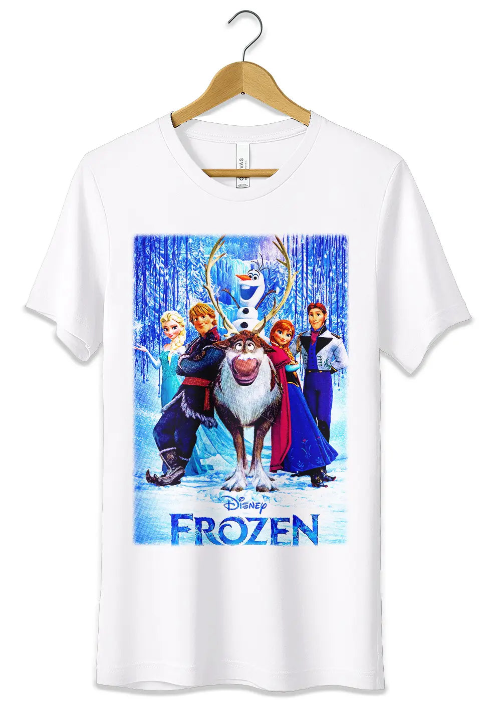 T-Shirt Maglietta Frozen Cartoon Disney T-Shirt CmrDesignStore