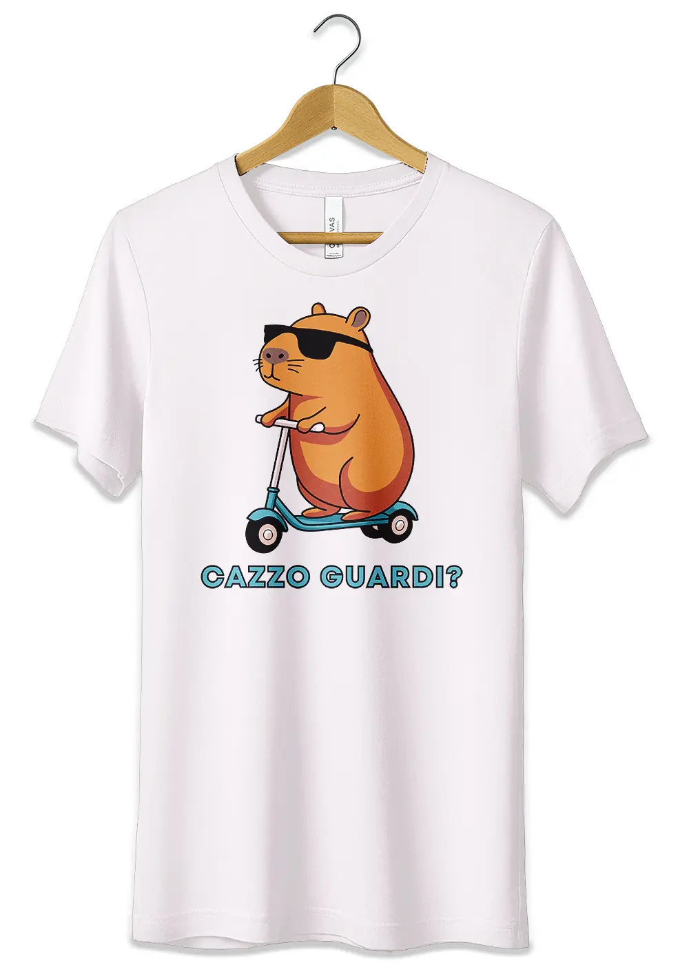 T-Shirt Maglietta Cazzo Guardi? Frase Divertente Meme T-Shirt CmrDesignStore