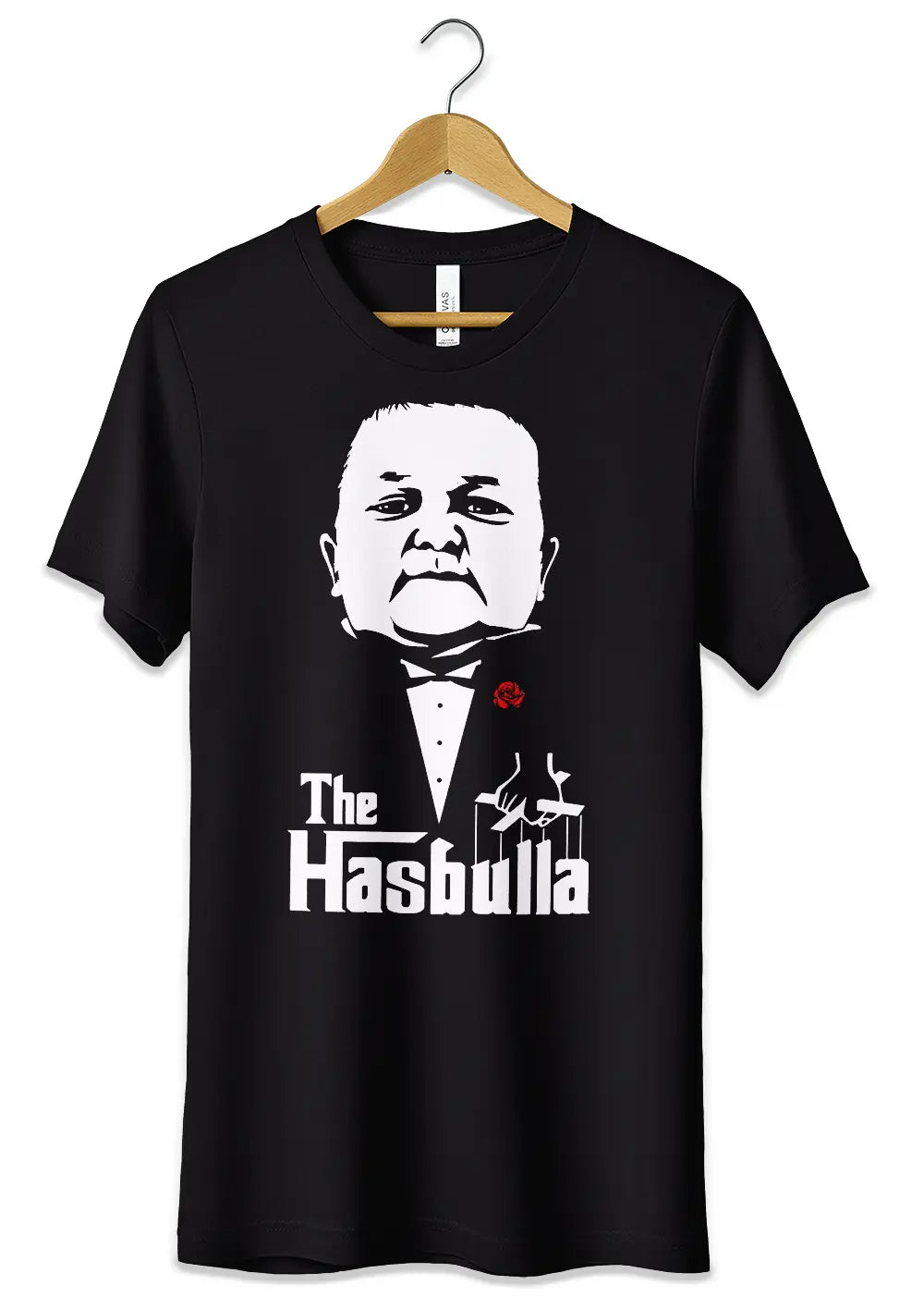 T-Shirt Maglietta Hasbulla Parodia Il Padrino Divertente T-Shirt CmrDesignStore