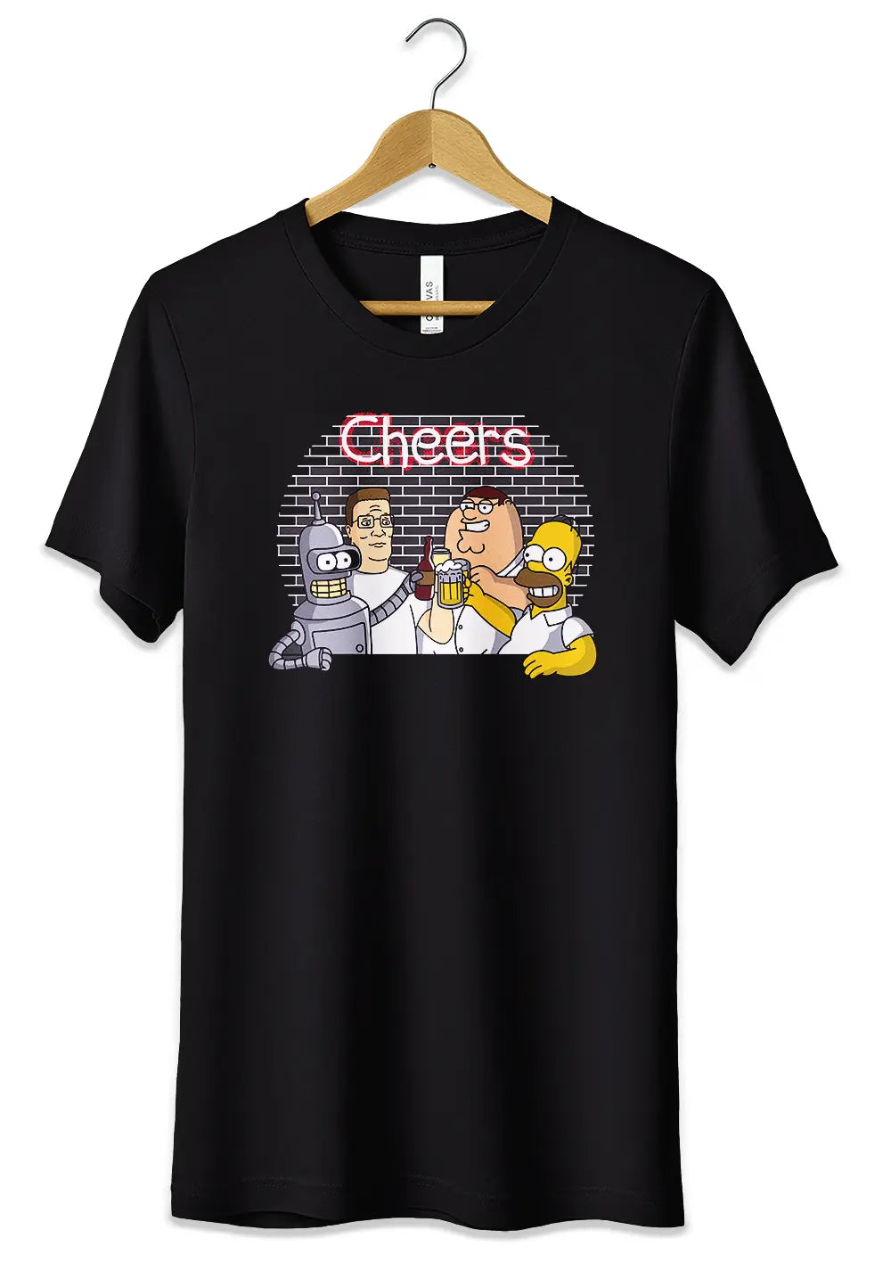 T-Shirt Maglietta Homer Peter Bender Beer Cheers T-Shirt CmrDesignStore