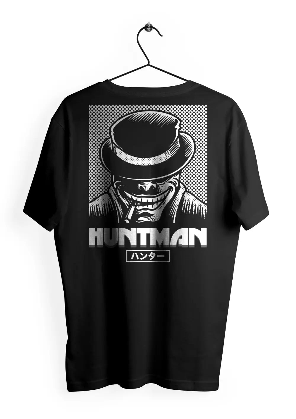 T-Shirt Maglietta Oversize Huntman Urban Streetwear Style T-Shirt CmrDesignStore Retro XS