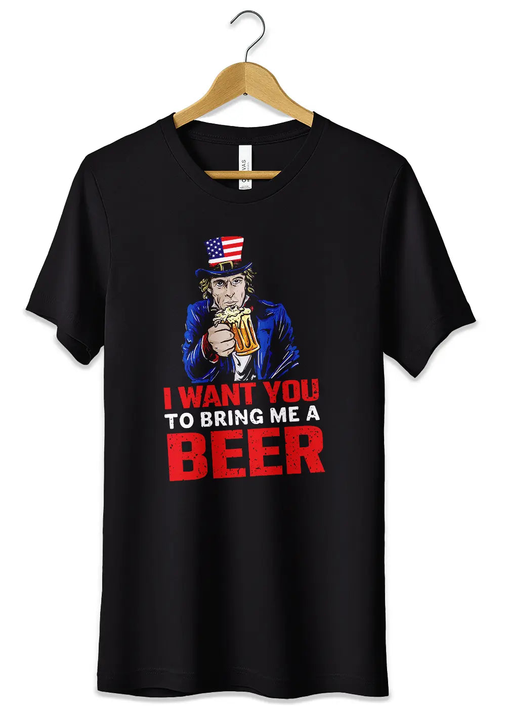 T-Shirt Maglietta Divertente I Want You T-Shirt CmrDesignStore 3/4 anni Fronte