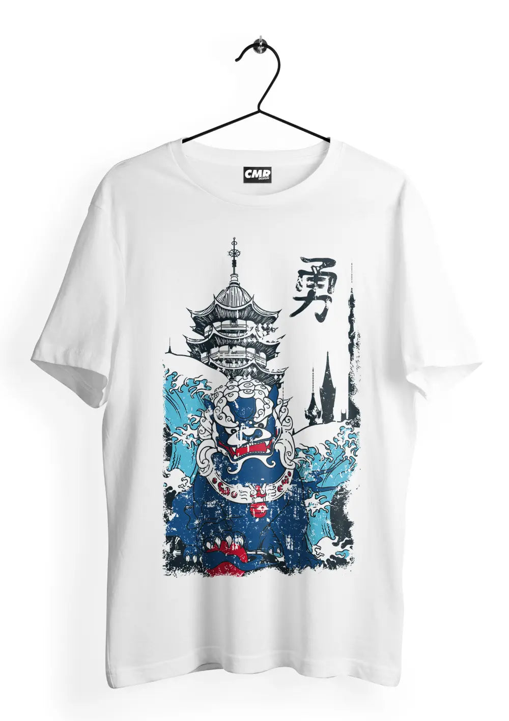T-Shirt Maglietta Cultura Giapponese Urban Style T-Shirt CmrDesignStore Fronte XS