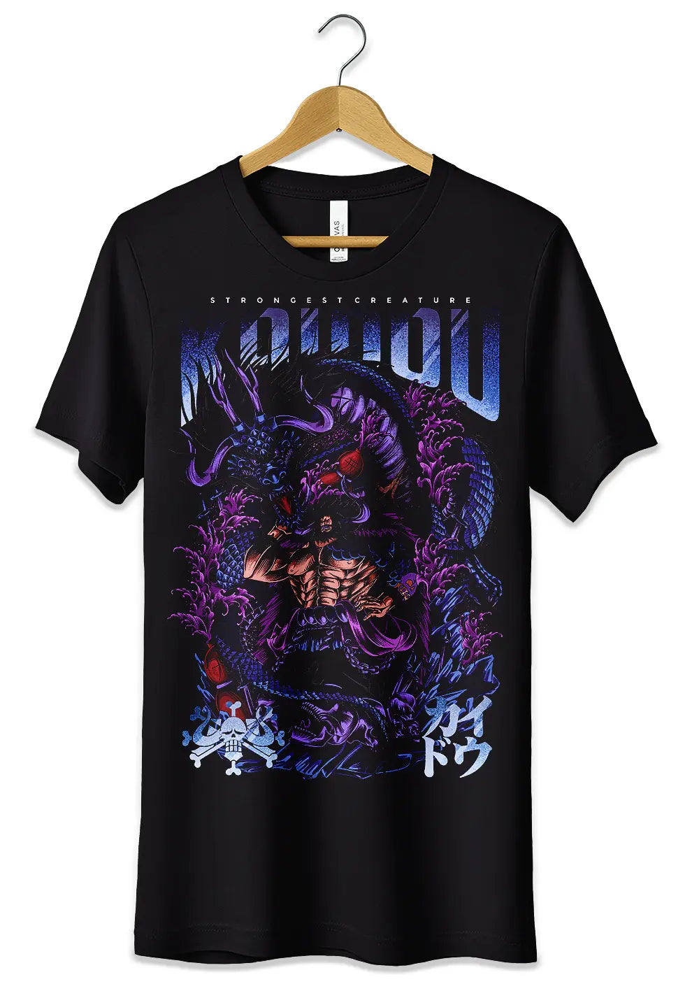 T-Shirt Maglietta Anime Kaido One Piece T-Shirt CmrDesignStore