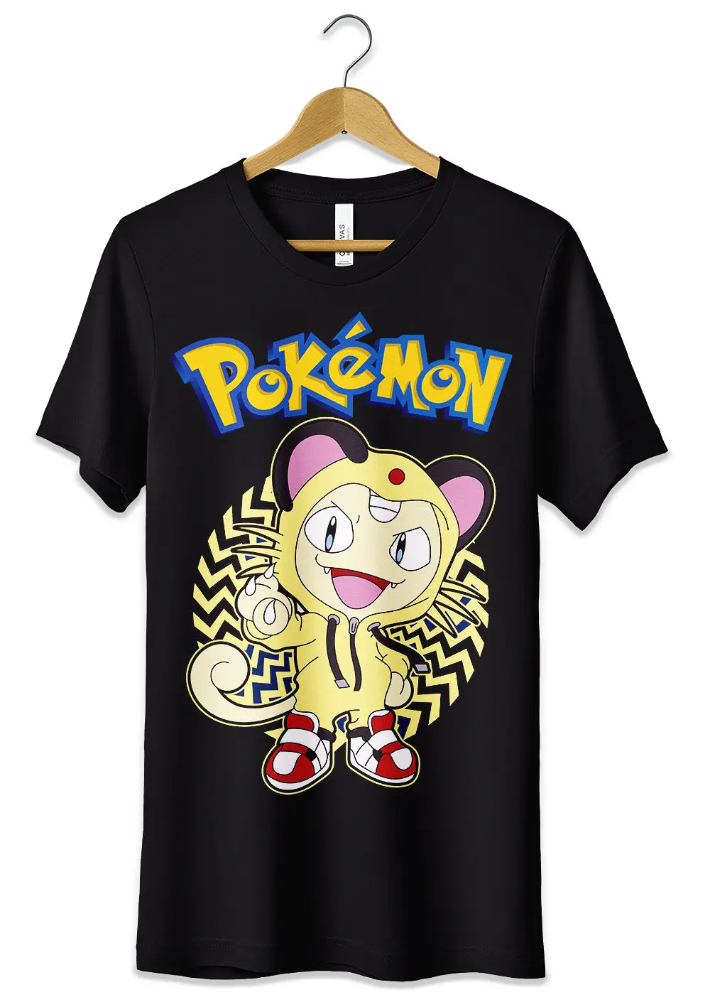 T-Shirt Maglietta Meowth Pokémon Anime T-Shirt CmrDesignStore