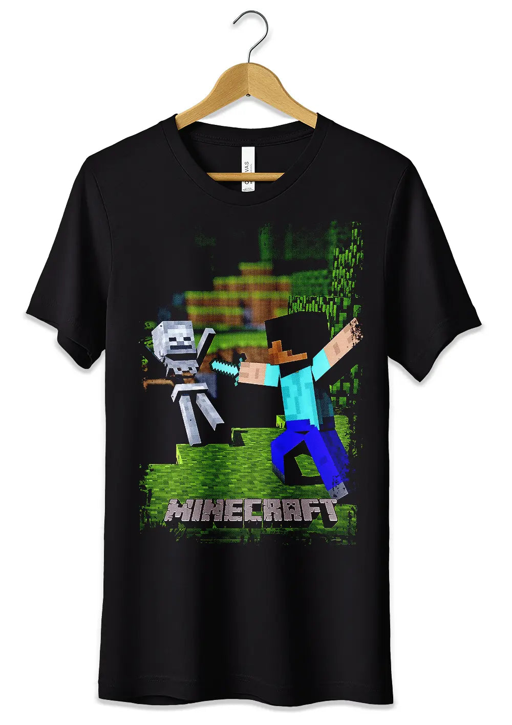 T-Shirt Minecraft Maglietta Videogames T-Shirt CmrDesignStore