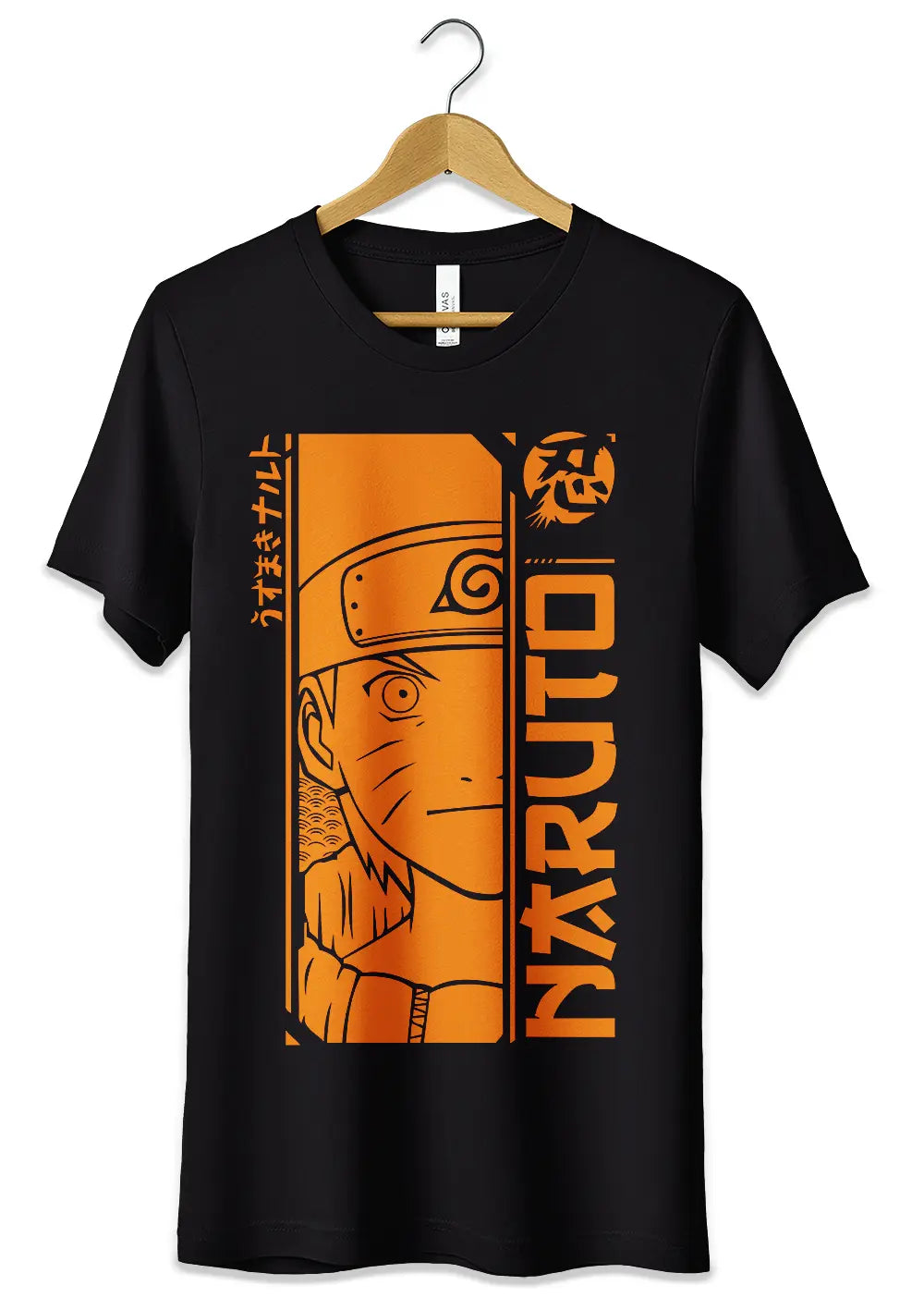 T-Shirt Maglietta Naruto Ninja Anime T-Shirt CmrDesignStore