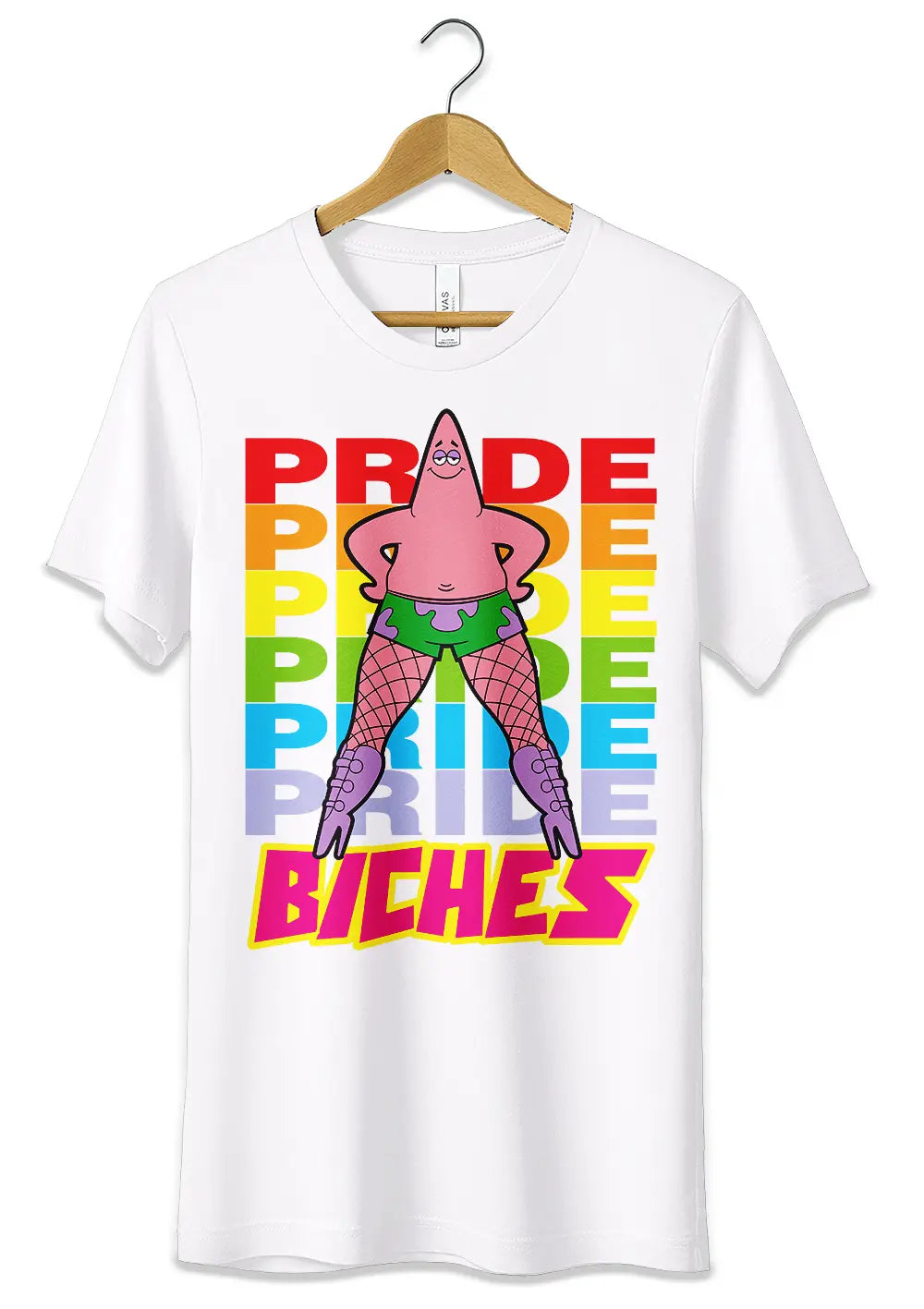 T-Shirt Maglietta Patrick Stella Pride Divertente T-Shirt CmrDesignStore
