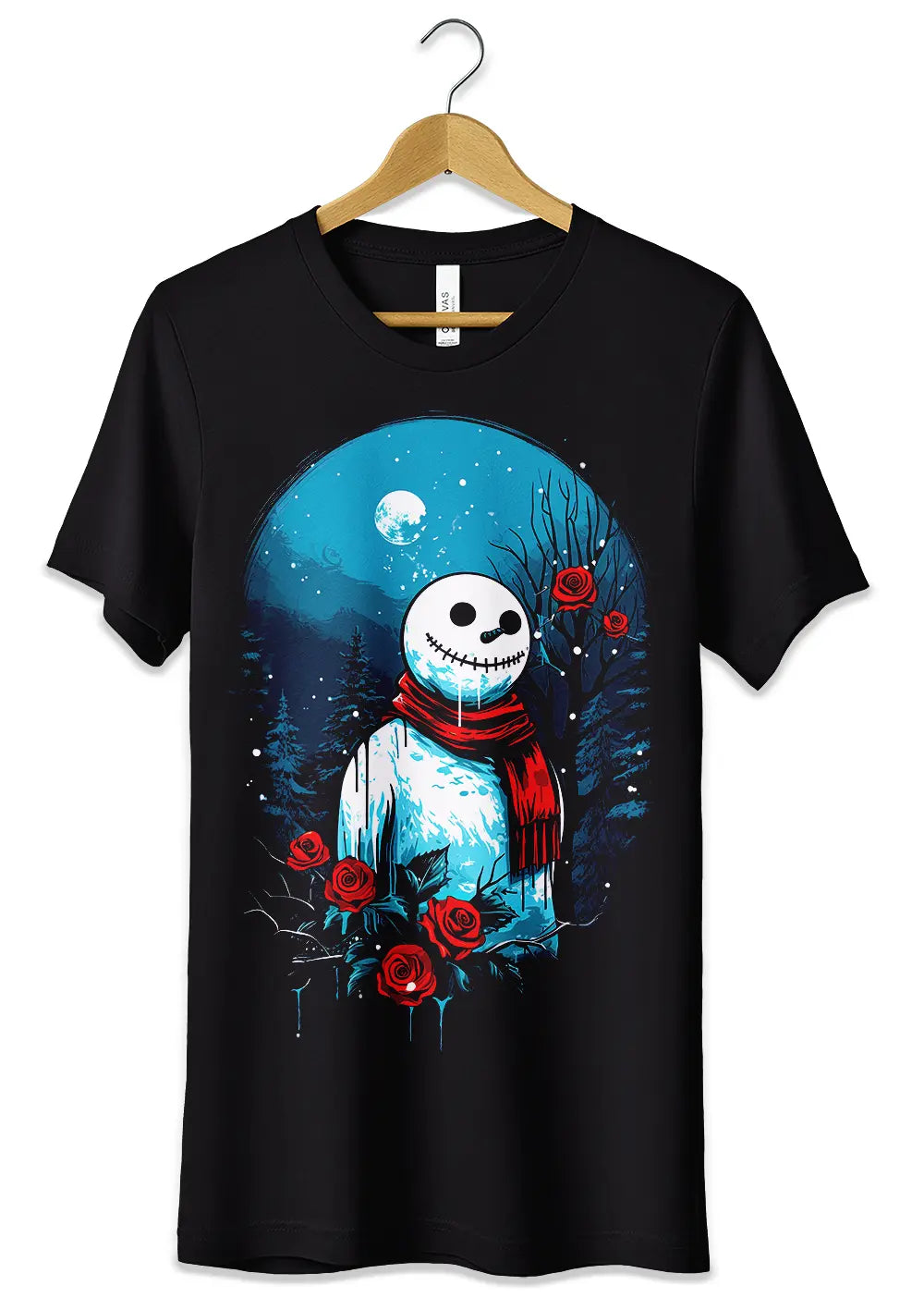 T-Shirt Maglietta Natale Pupazzo di Neve Urban T-Shirt CmrDesignStore