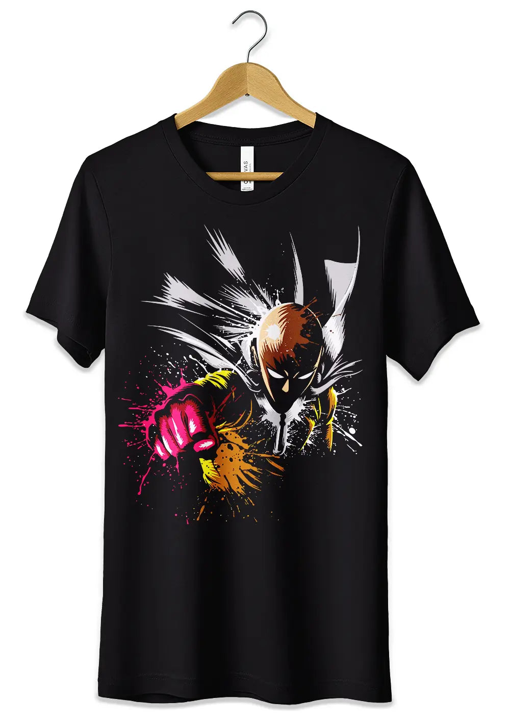 T-Shirt Maglietta Saitama Pugno One Punch Man T-Shirt CmrDesignStore